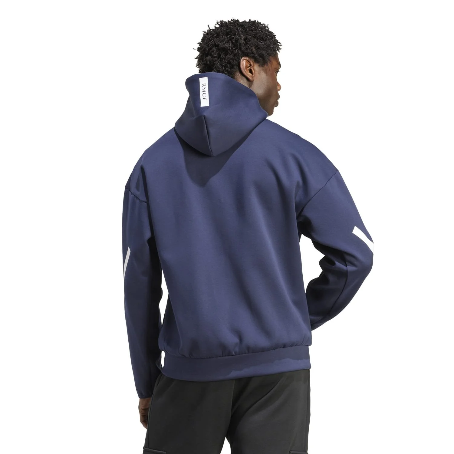 Mens adidas Anthem Jacket 25/26 Navy - Image 3