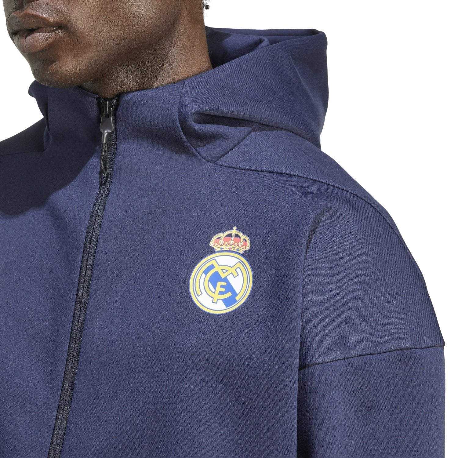 Mens adidas Anthem Jacket 25/26 Navy - Image 7