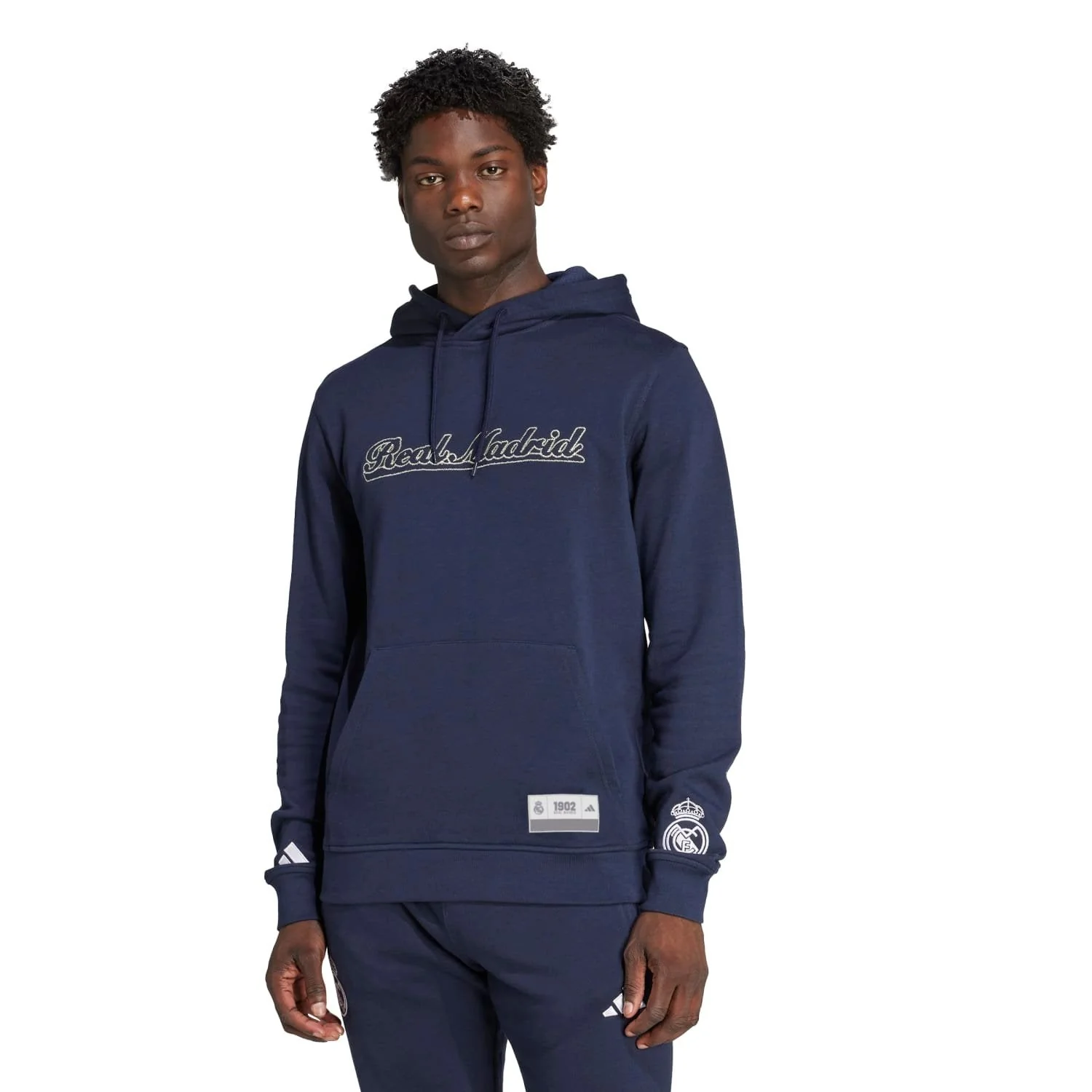 Mens adidas US Pack Hoodie 25/26 Navy - Image 2