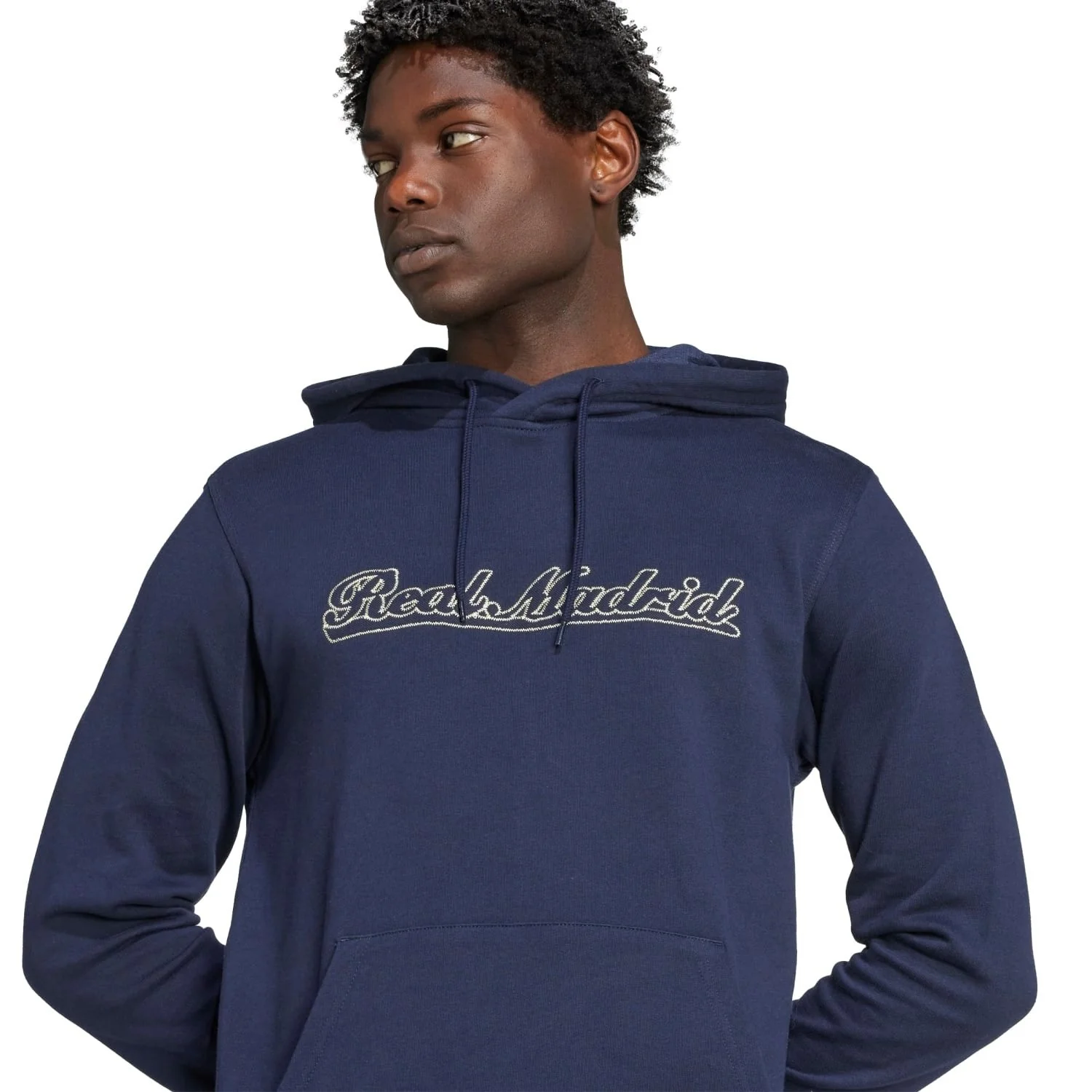 Mens adidas US Pack Hoodie 25/26 Navy - Image 4