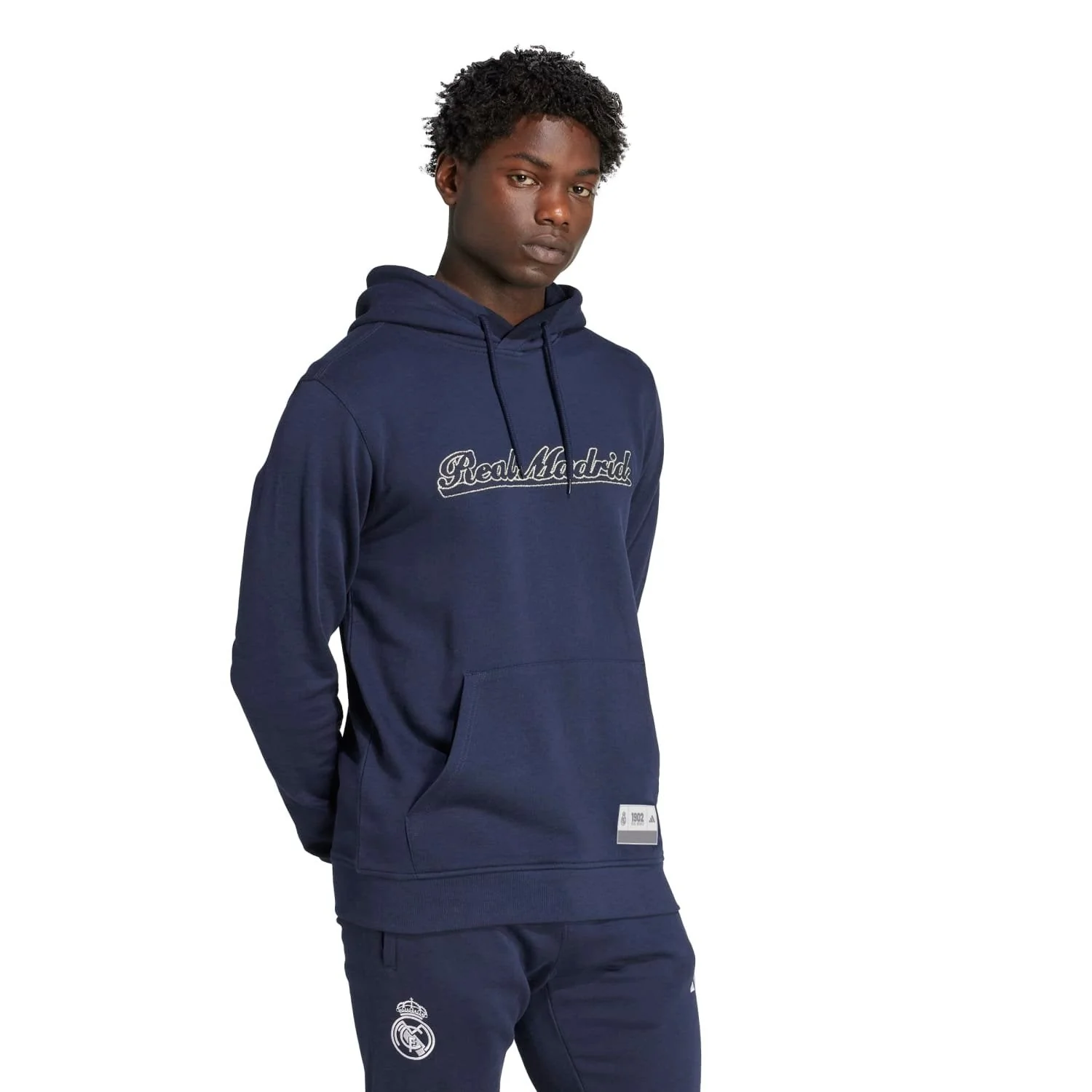 Mens adidas US Pack Hoodie 25/26 Navy - Image 6