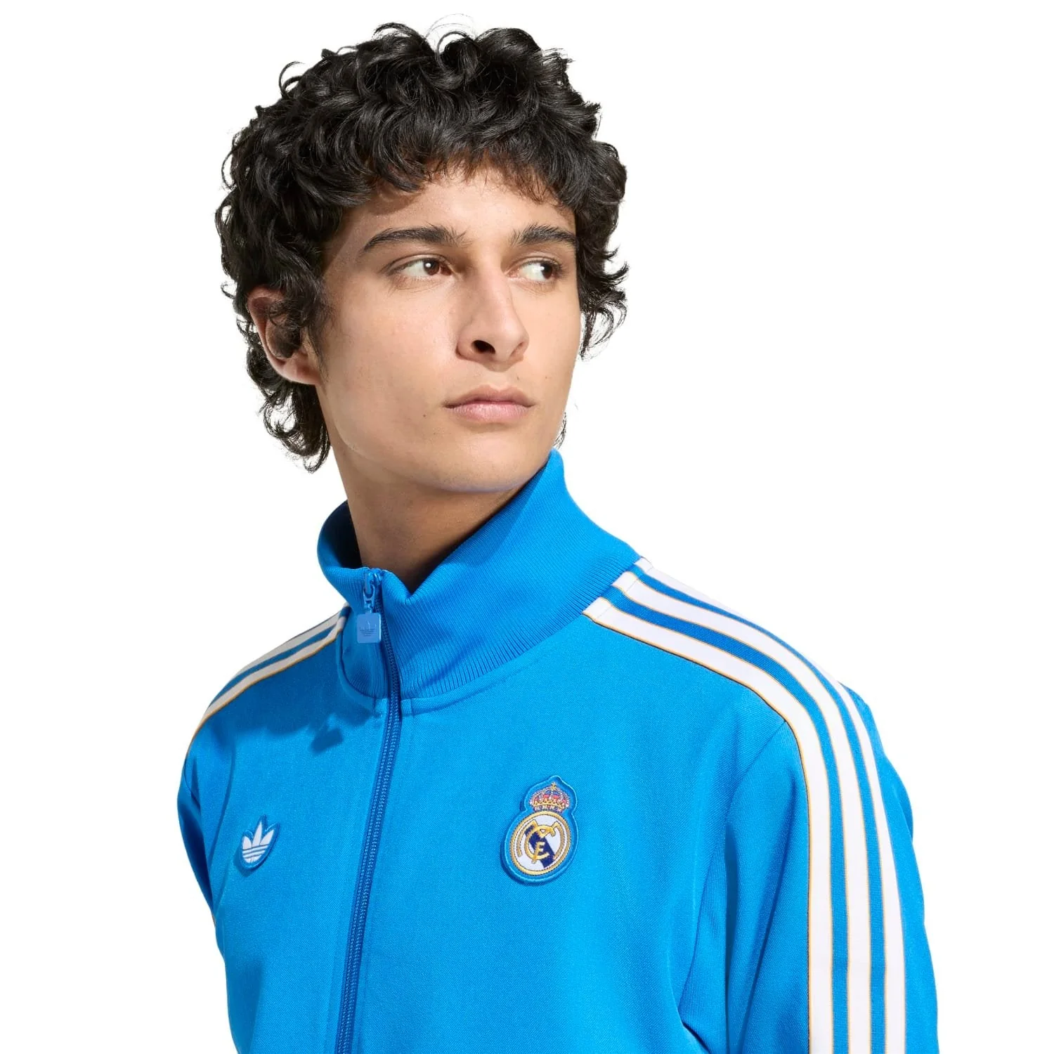 Mens adidas Originals Terrace Icons Track Top 25/26 Blue - Image 6