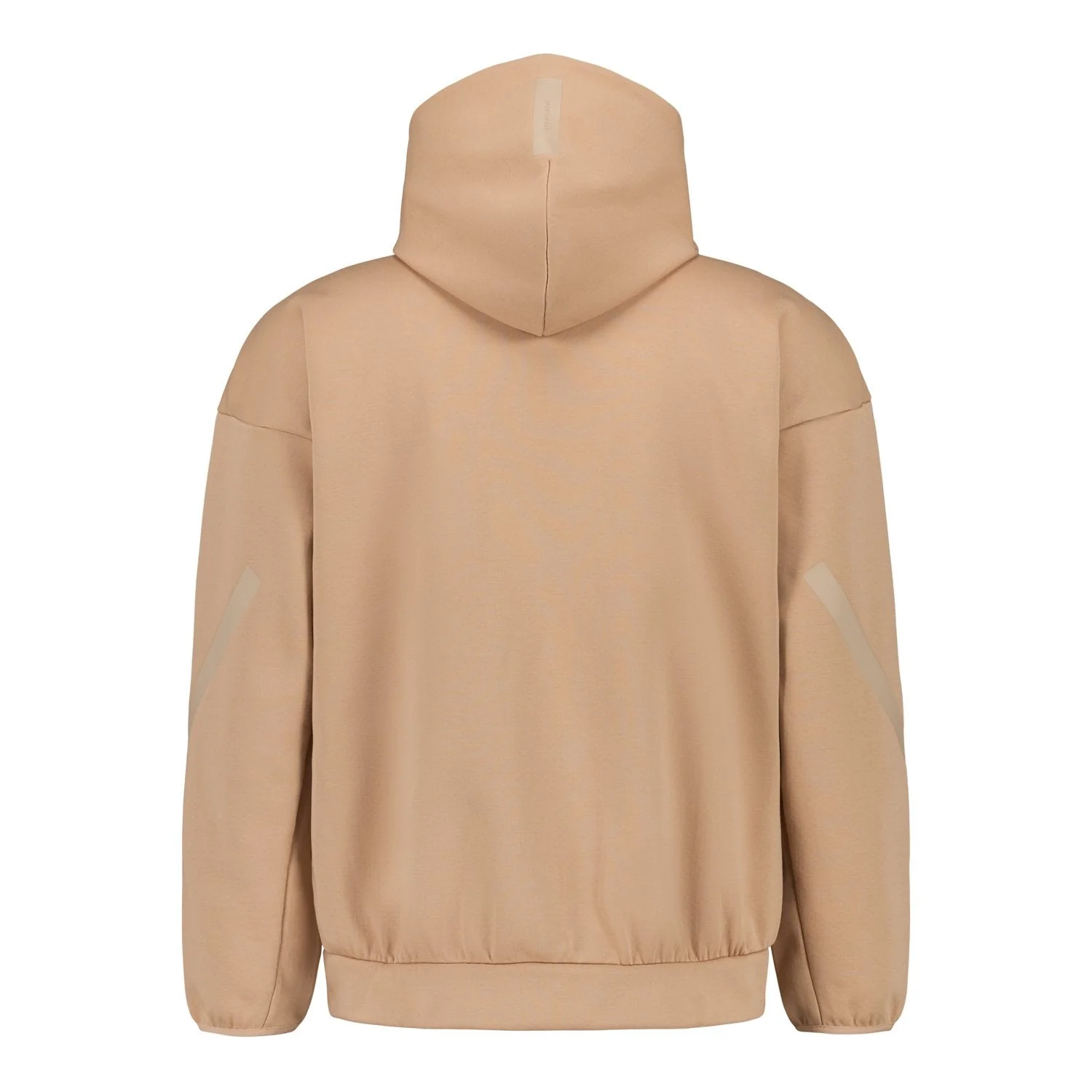 Mens Adidas Real Urban Full Zip Hoodie Beige - Image 2