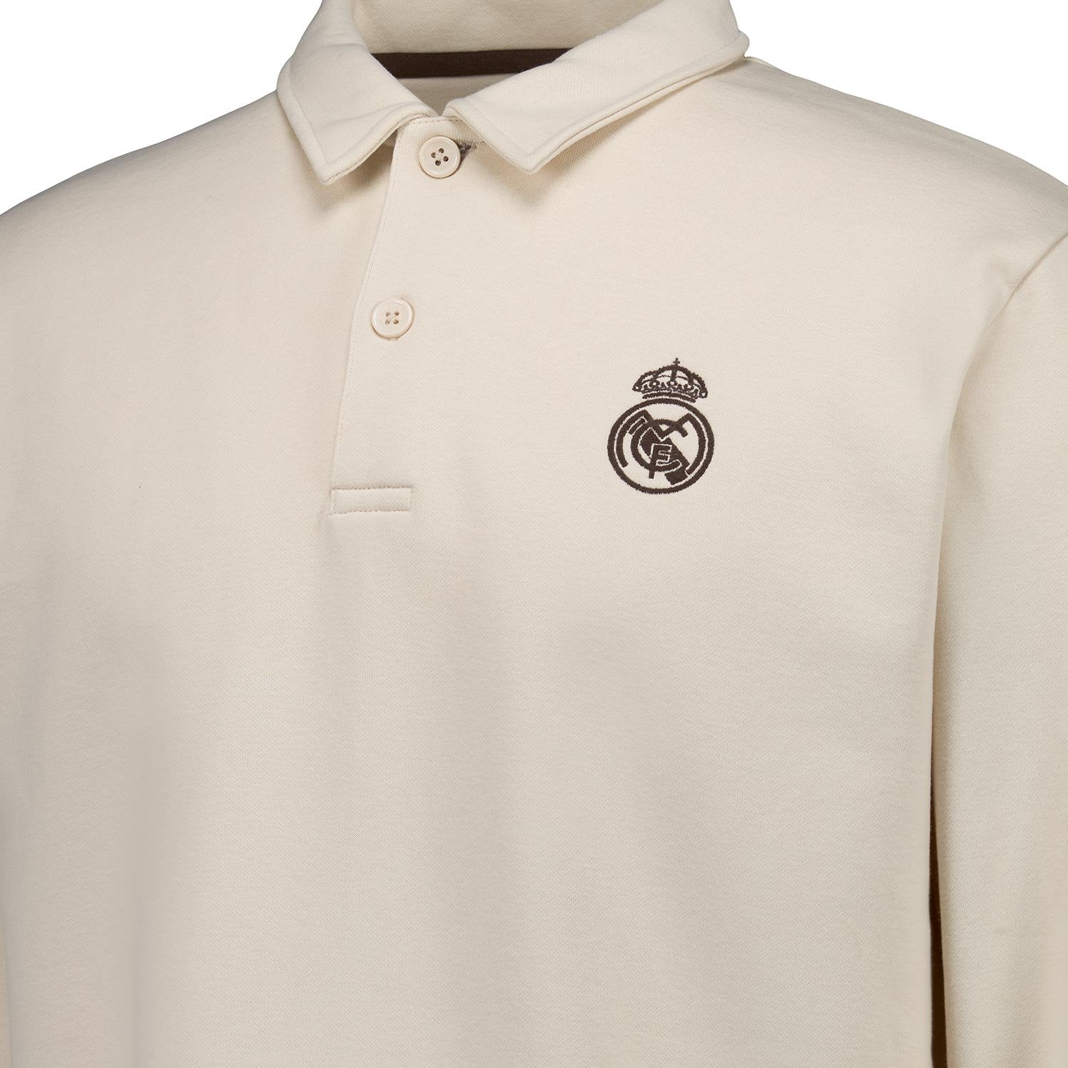 Men’s Classic Beige Polo Sweatshirt - Image 4