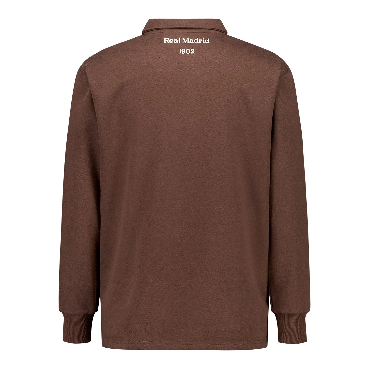 Men’s Classic Brown Polo Sweatshirt - Image 3