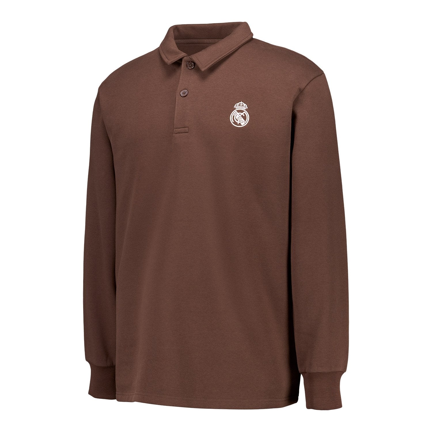 Men’s Classic Brown Polo Sweatshirt - Image 5