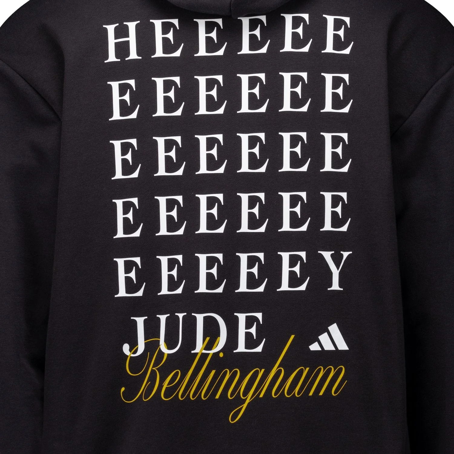 Mens Hoodie Bellingham adidas Magic Moments Black - Image 3