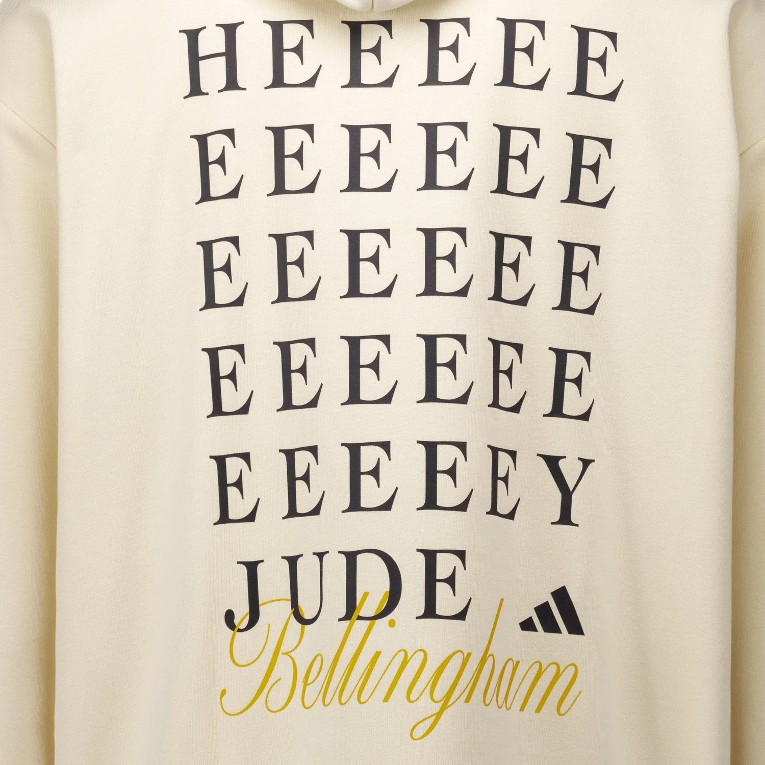Mens Hoodie Bellingham adidas Magic Moments Beige - Image 4