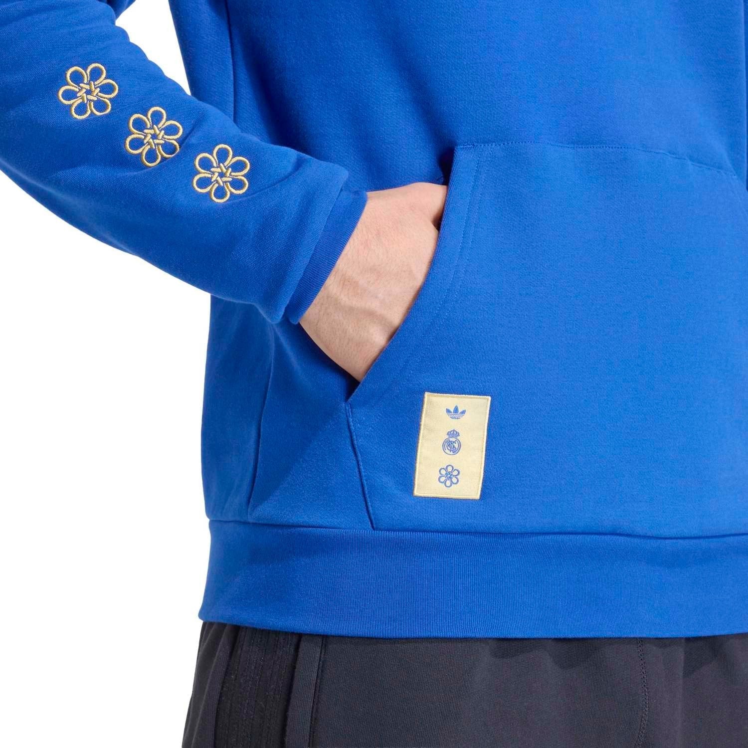 Mens adidas Chinese Knot Pack Hoodie 25/26 Blue - Image 6