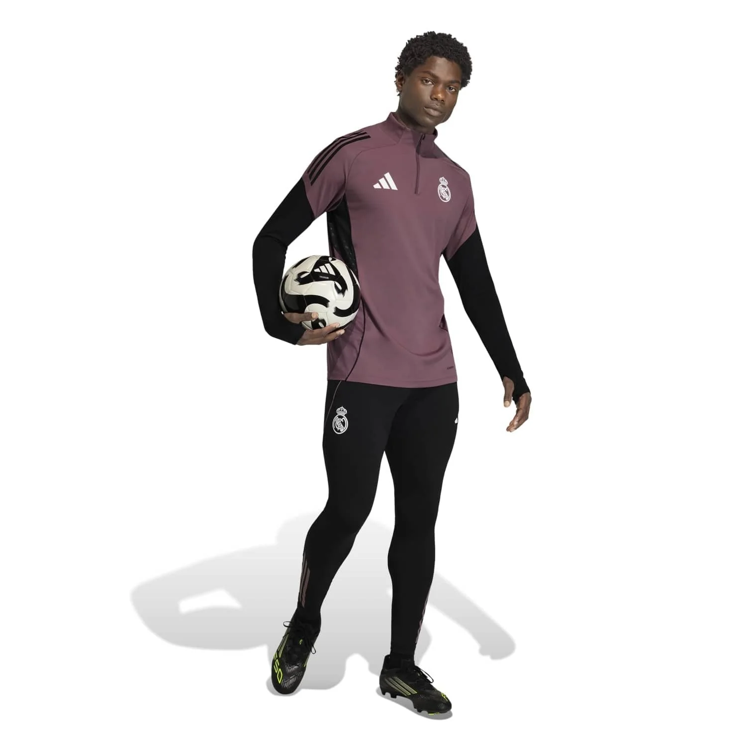 Mens adidas Training Top 25/26 Purple - Image 2