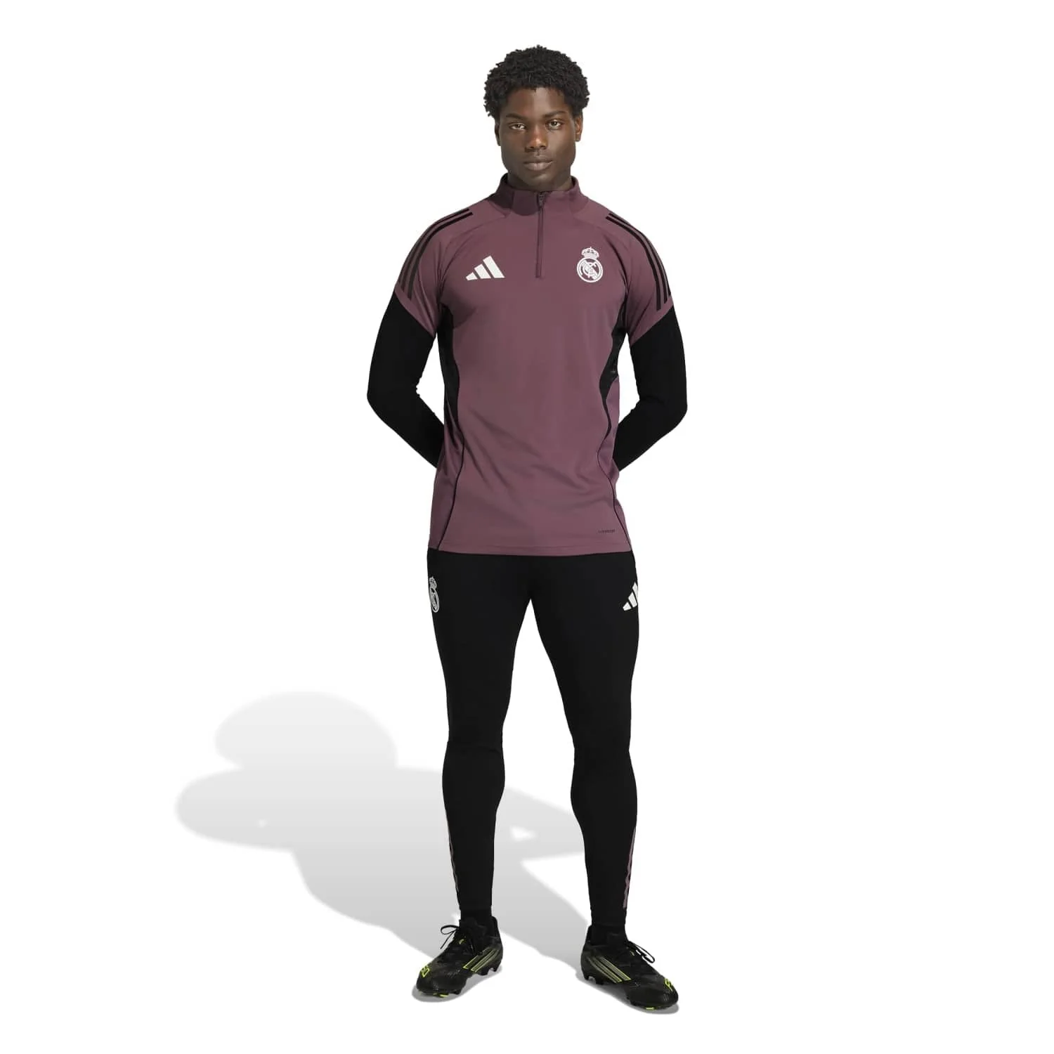 Mens adidas Training Top 25/26 Purple - Image 4