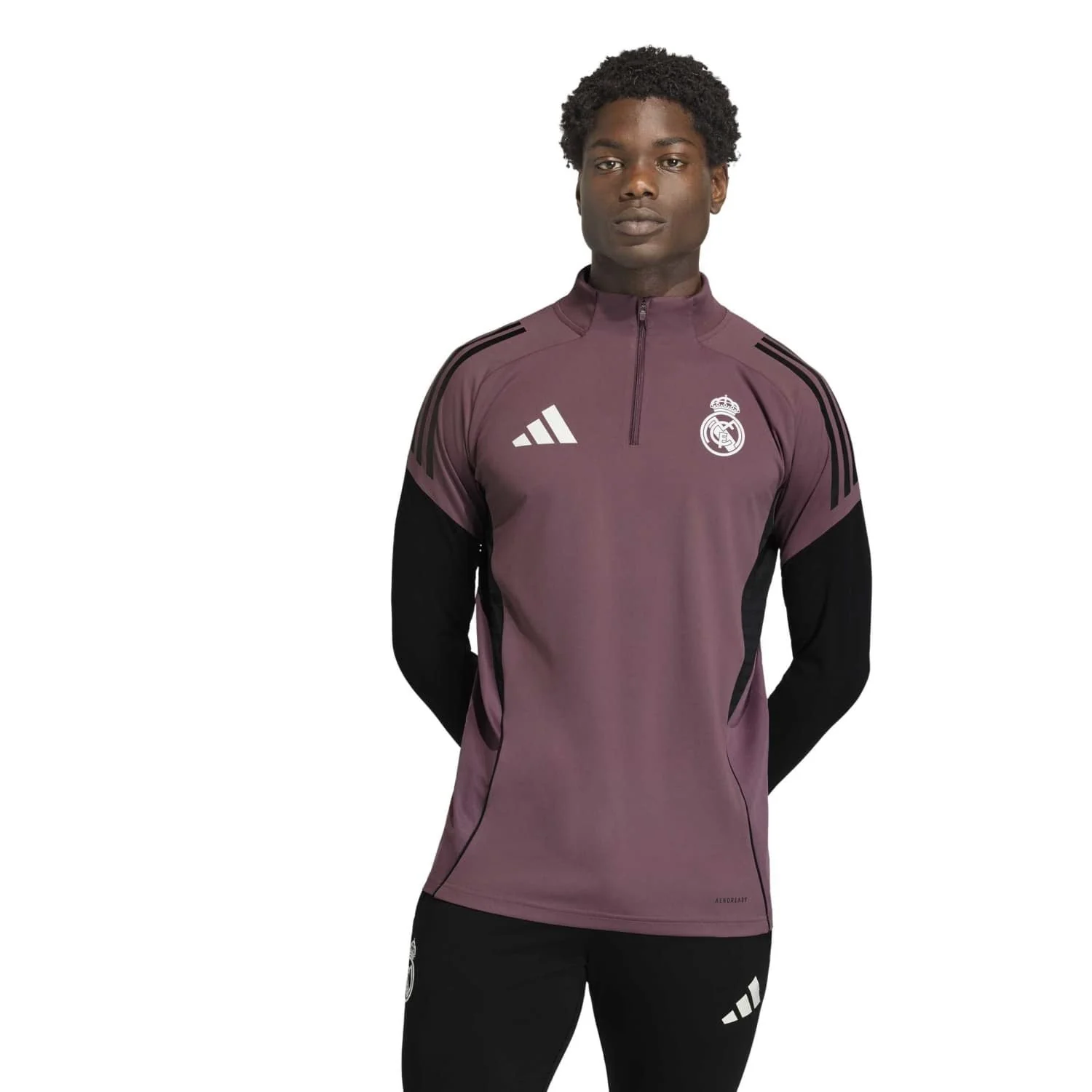 Mens adidas Training Top 25/26 Purple - Image 7