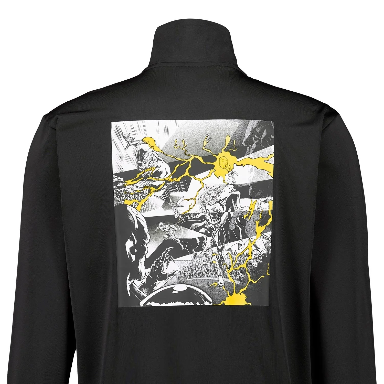 Mens adidas Marvel Track Top 25/26 Black - Image 6