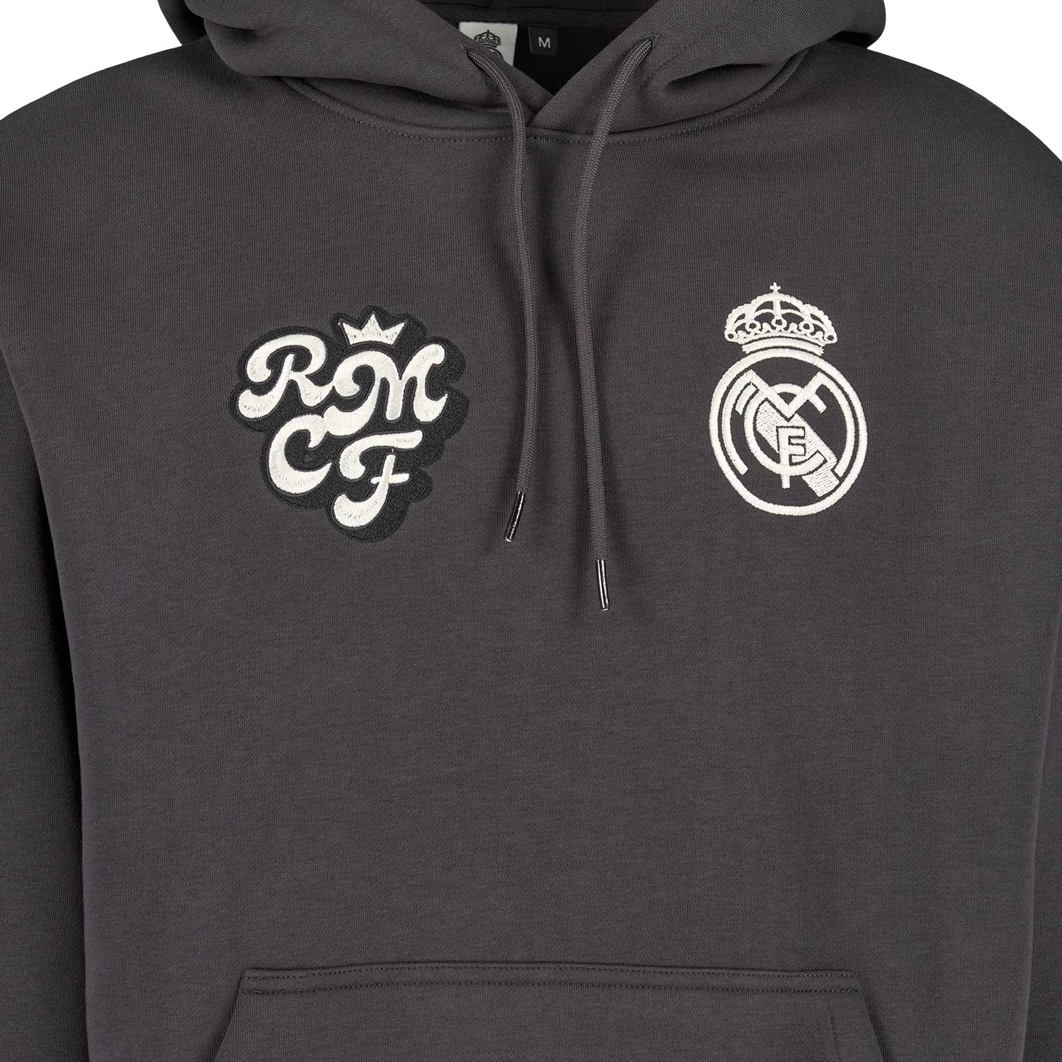 Mens Collegiate Hoodie Grey - Image 3