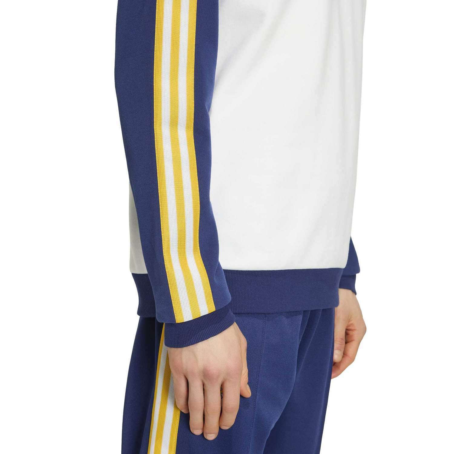 Mens Sweatshirt adidas Originals 25/26 White - Image 6