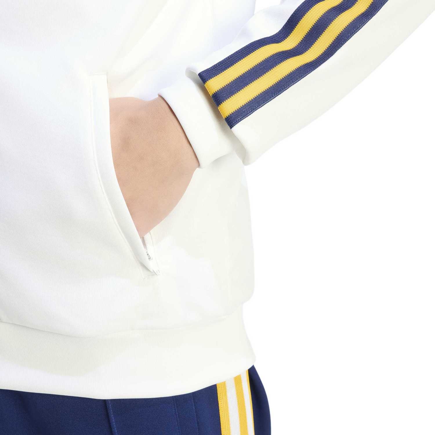 Mens Tracksuit Jacket adidas Originals 25/26 White - Image 6