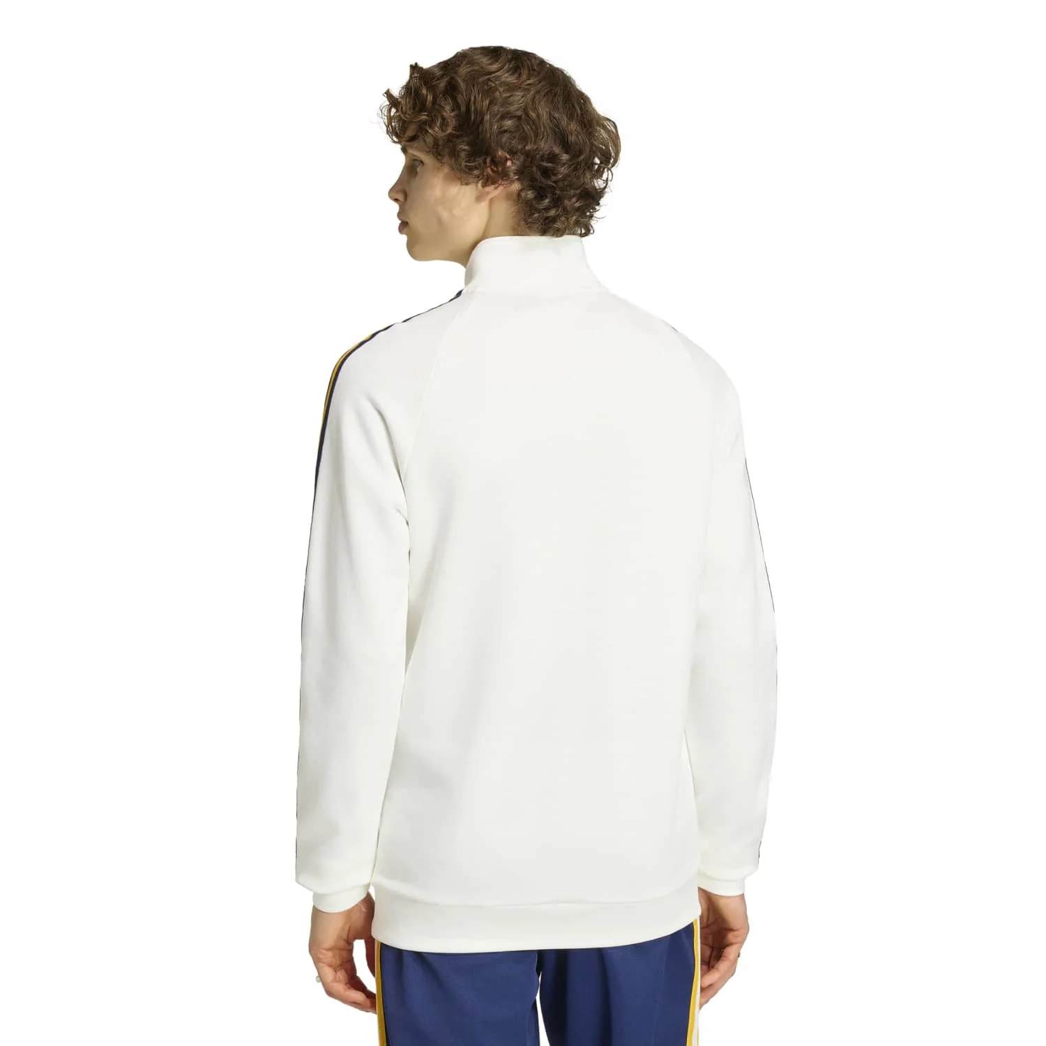 Mens Half-Zip Sweatshirt adidas Originals 25/26 White - Image 3