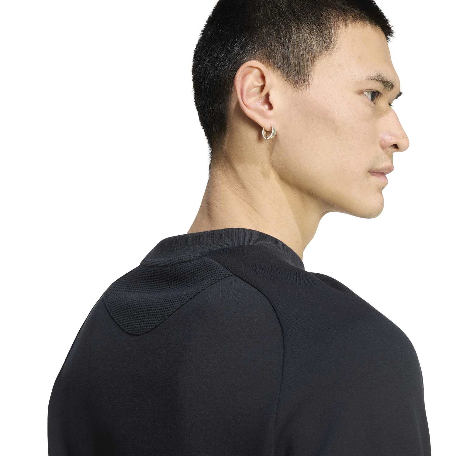 Mens adidas Tiro Travel 25/26 Black Sweatshirt - Image 6