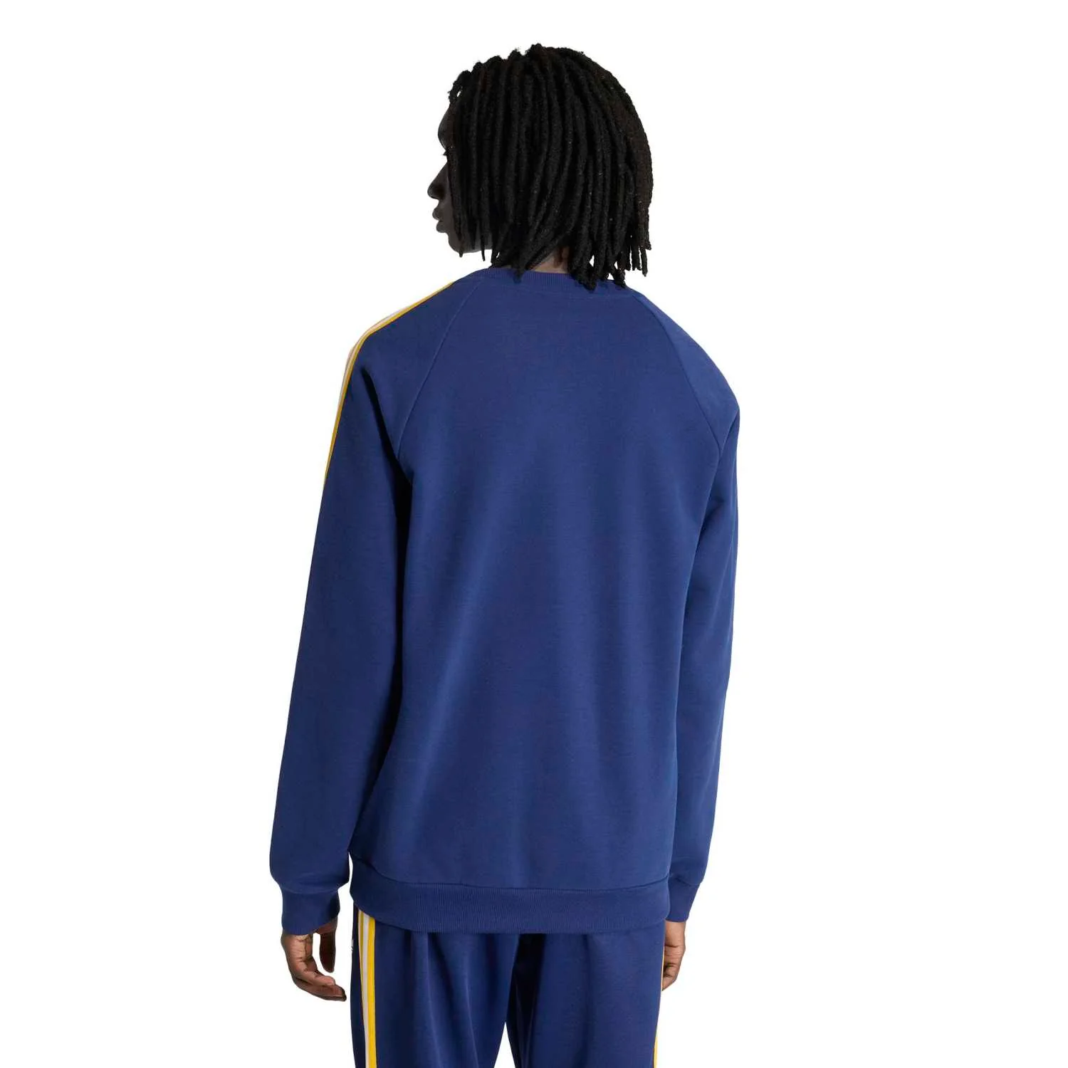 Mens Sweatshirt adidas Originals 25/26 Navy Blue - Image 3