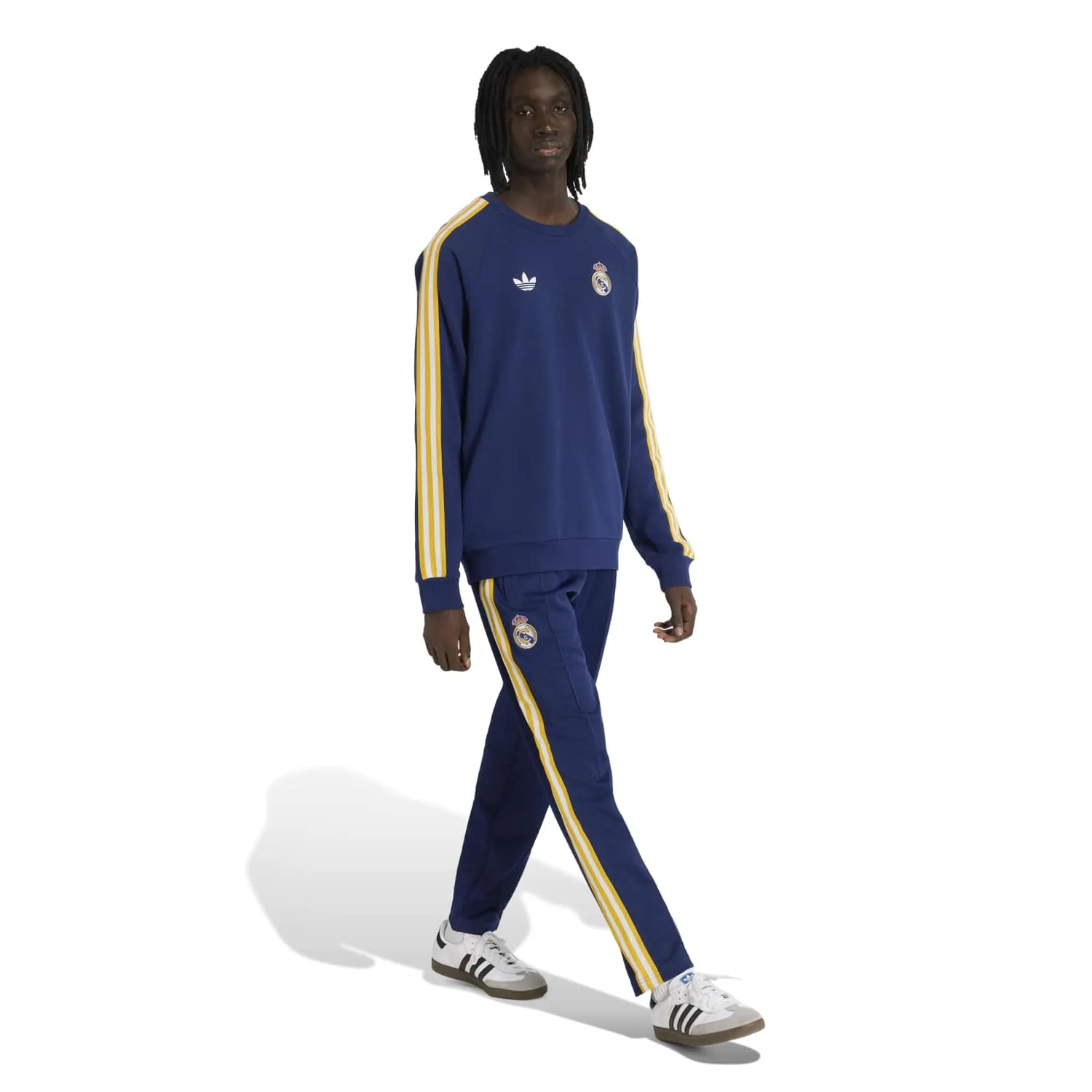 Mens Sweatshirt adidas Originals 25/26 Navy Blue - Image 5