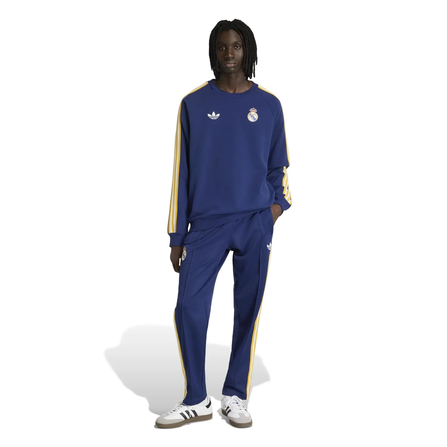 Mens Sweatshirt adidas Originals 25/26 Navy Blue - Image 6