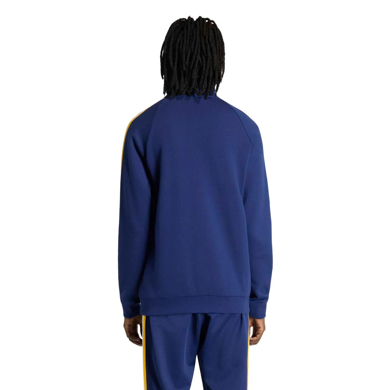 Mens Half-Zip Sweatshirt adidas Originals 25/26 Navy Blue - Image 3