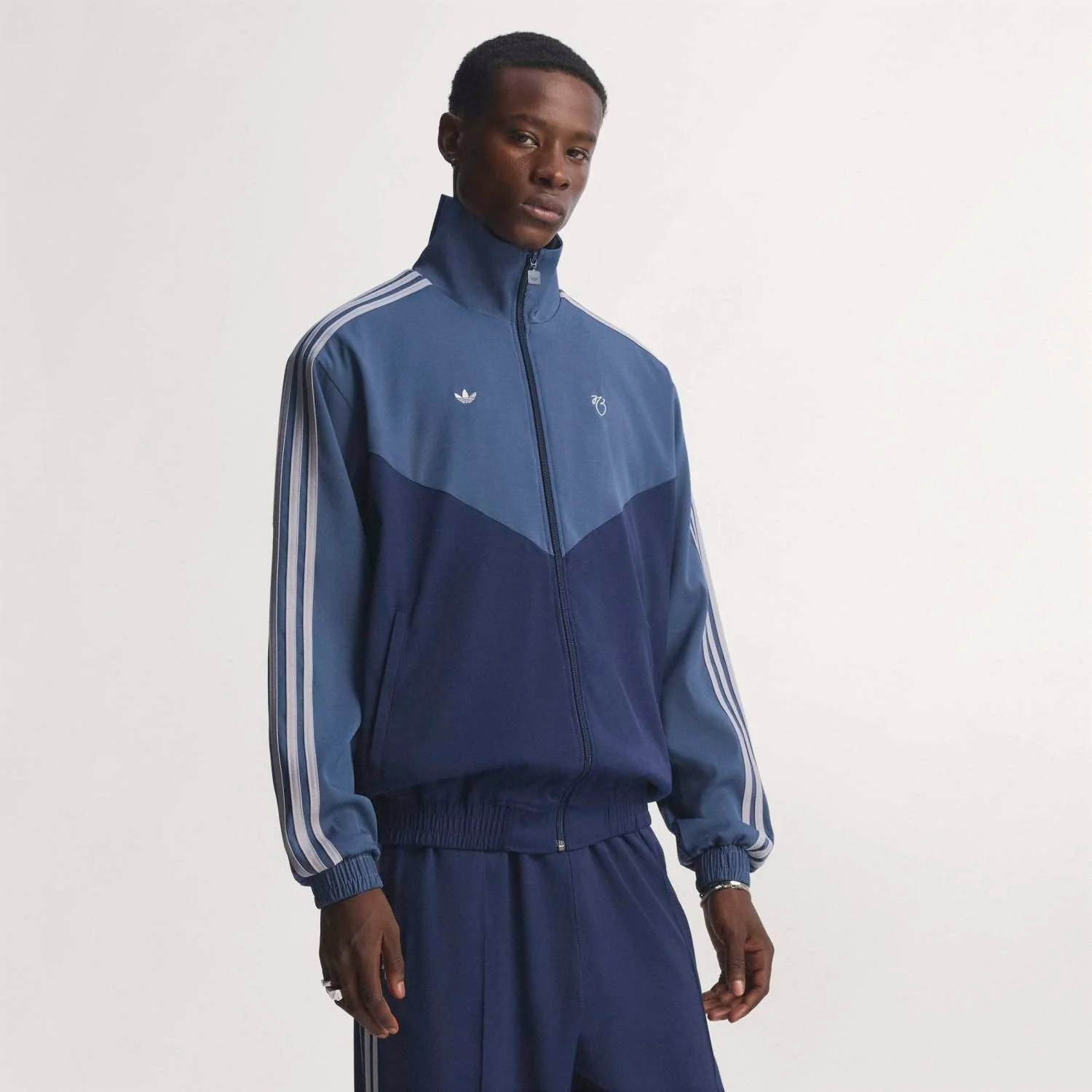 Mens adidas Track Top Jude Bellingham Navy - Image 6