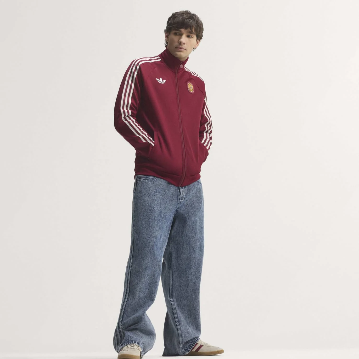Spain Mens adidas Originals Tracksuit Jacket World Cup 2026 - Image 7