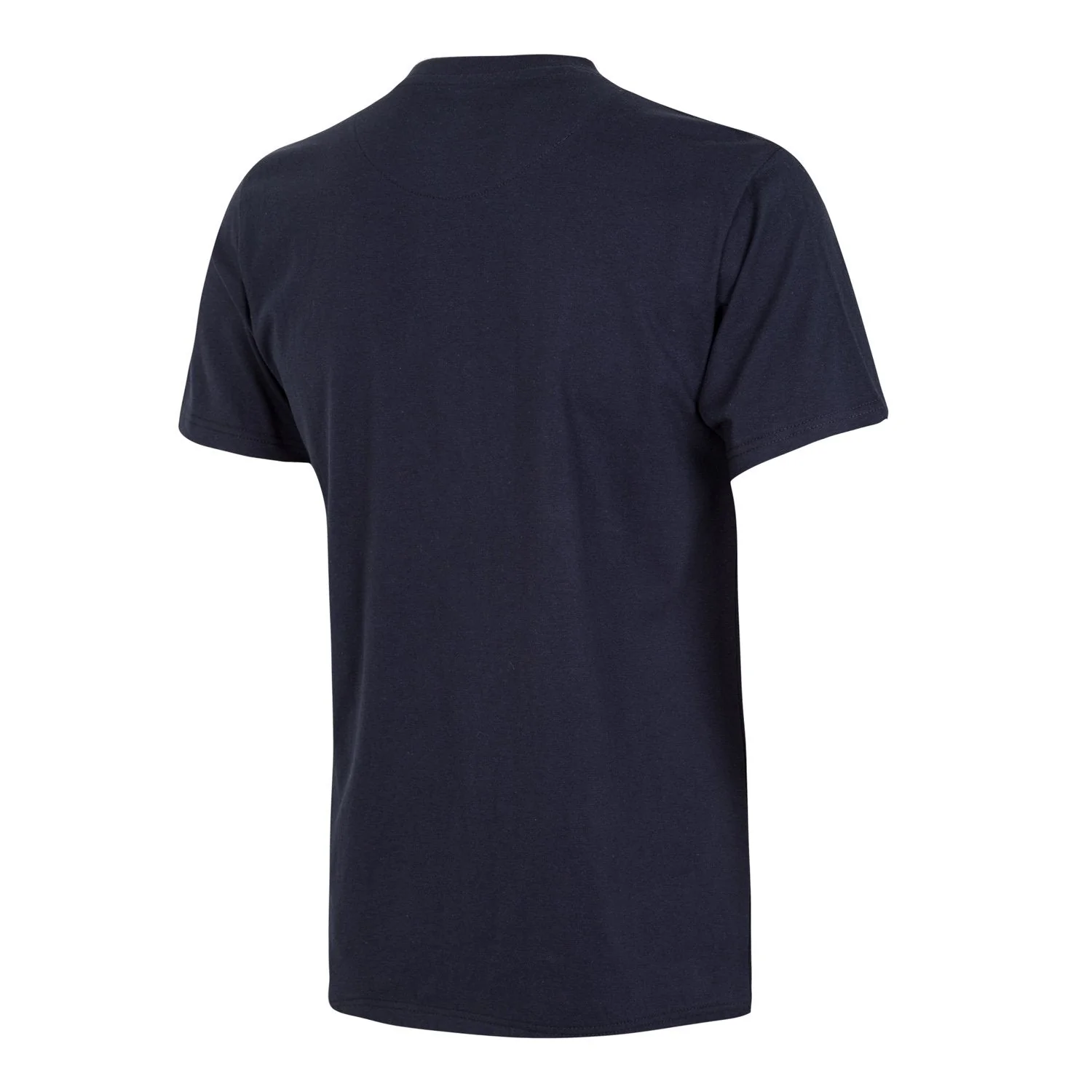Mens Essentials Color Crest T-Shirt Navy - Image 2