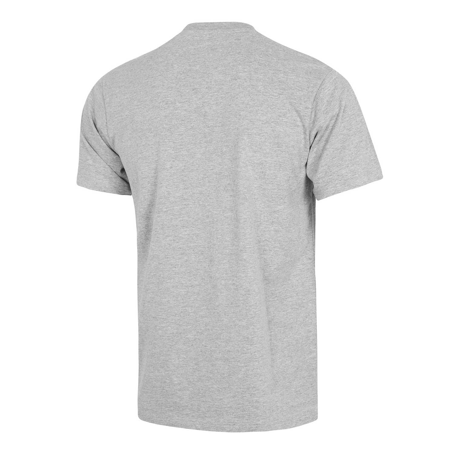 Mens Essentials Color Crest T-Shirt Light Grey - Image 3