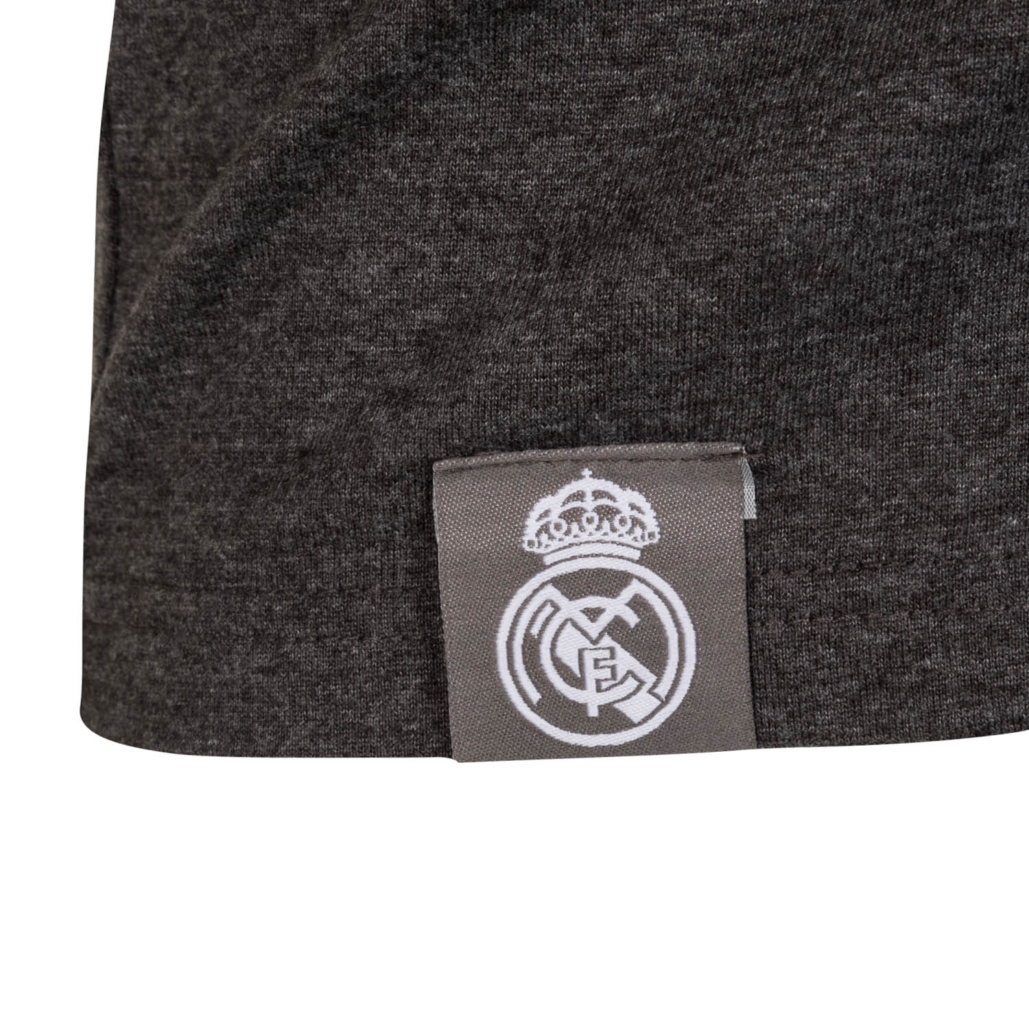 Mens Essentials Color Crest T-Shirt Dark Grey - Image 3