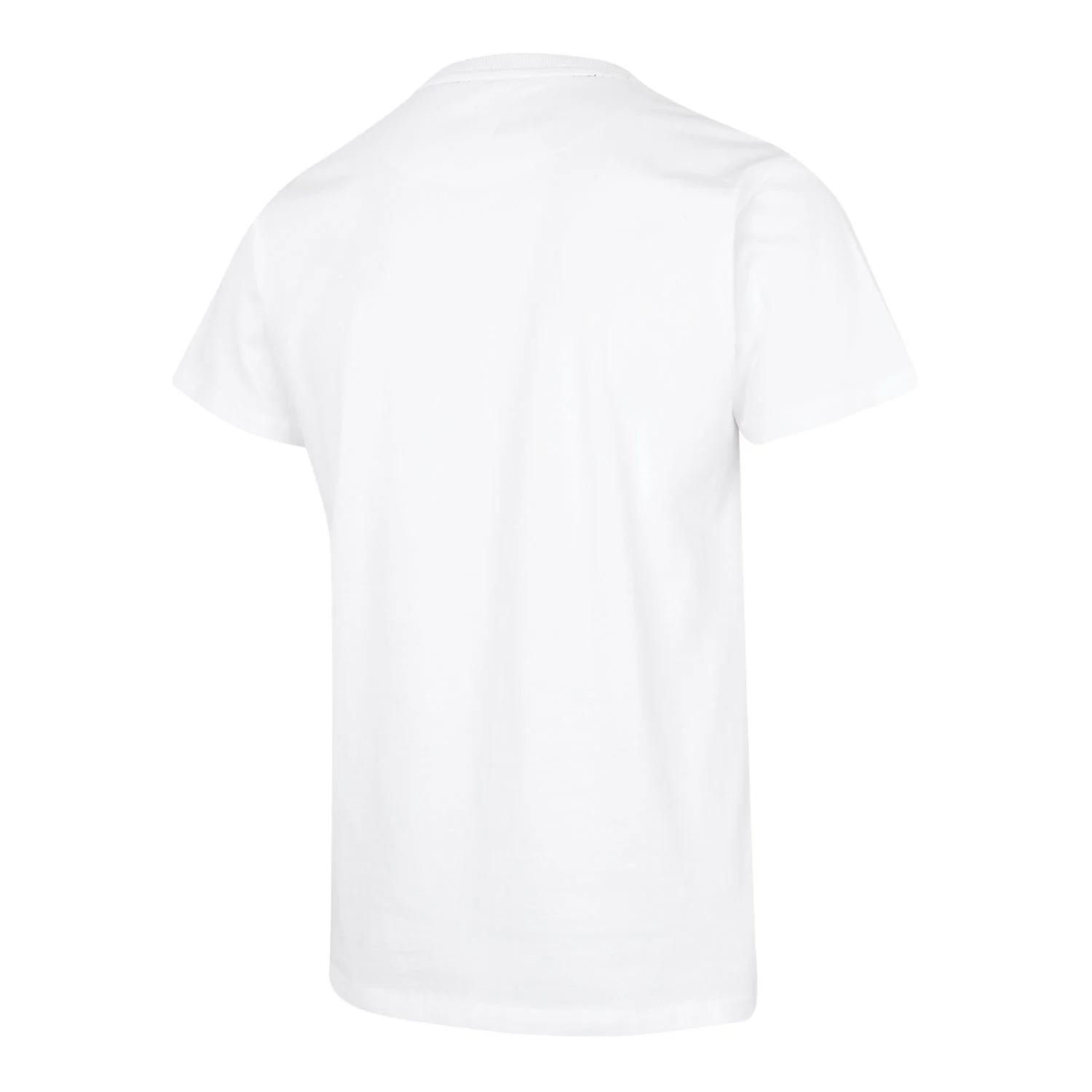 Mens Crest T-Shirt White/Lime - Image 2