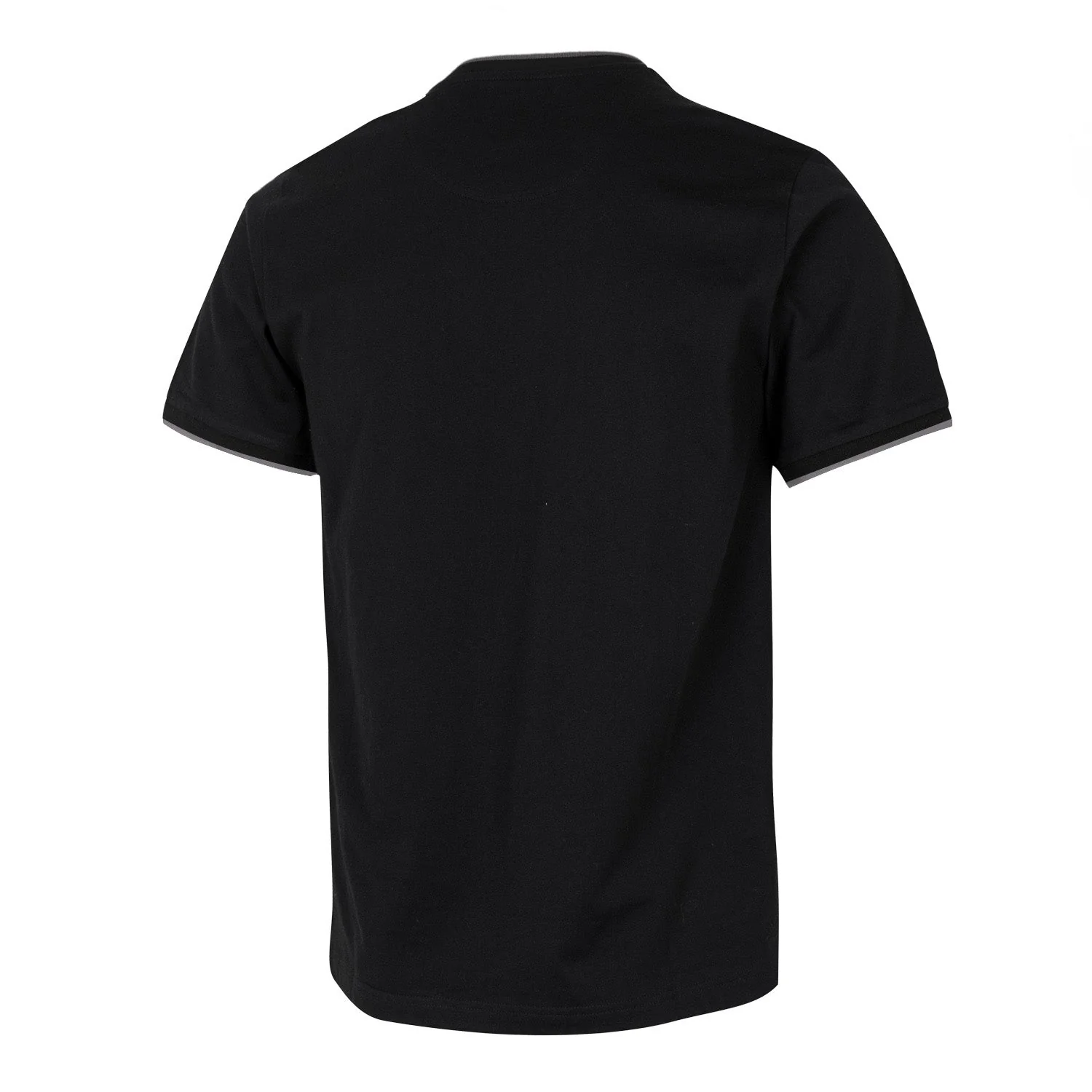 Mens Signature Crew Neck T-Shirt Black - Image 2