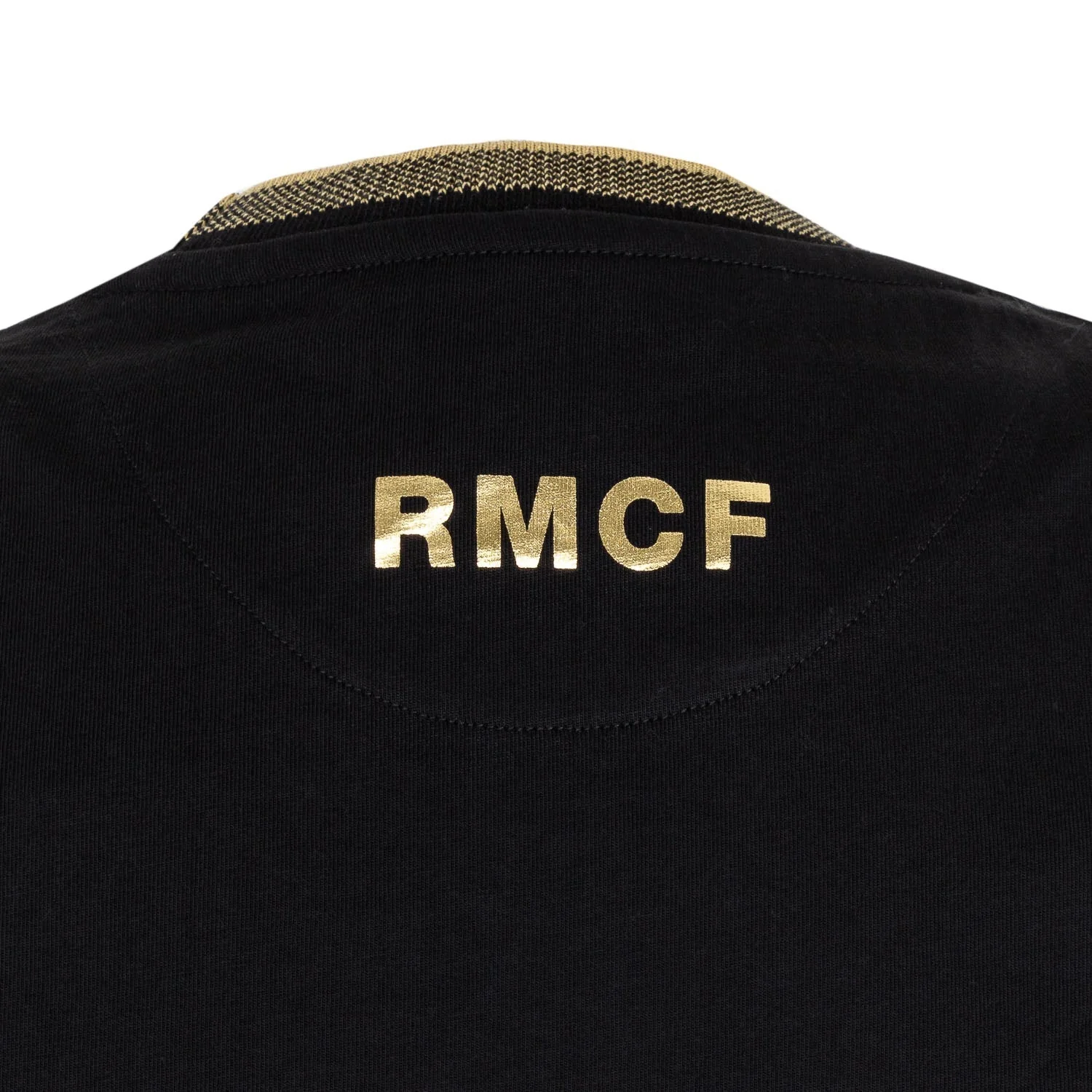 Mens Black & Gold T-Shirt - Image 4