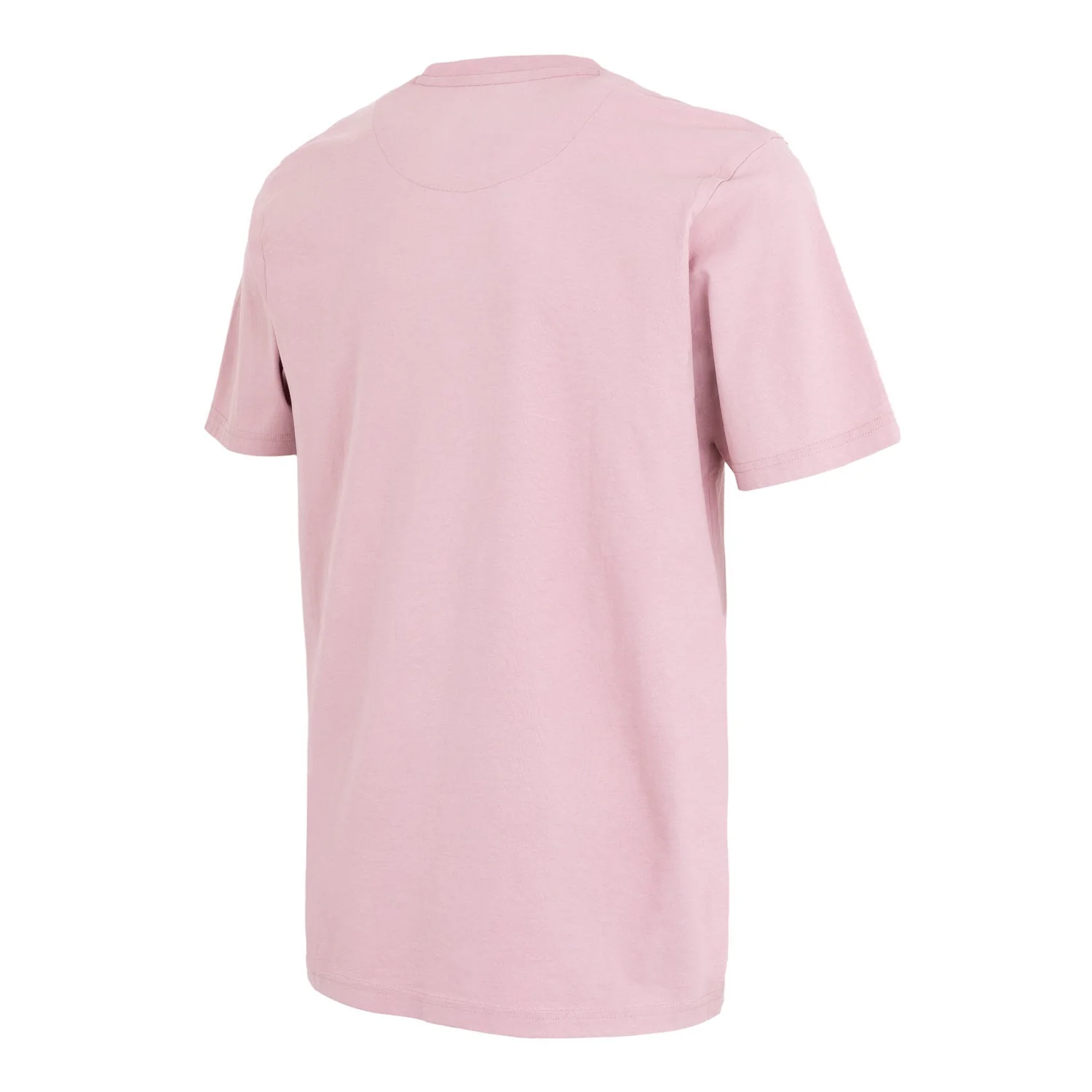 Sakura Unisex Cross Neck Stitch T-Shirt Pink - Image 3