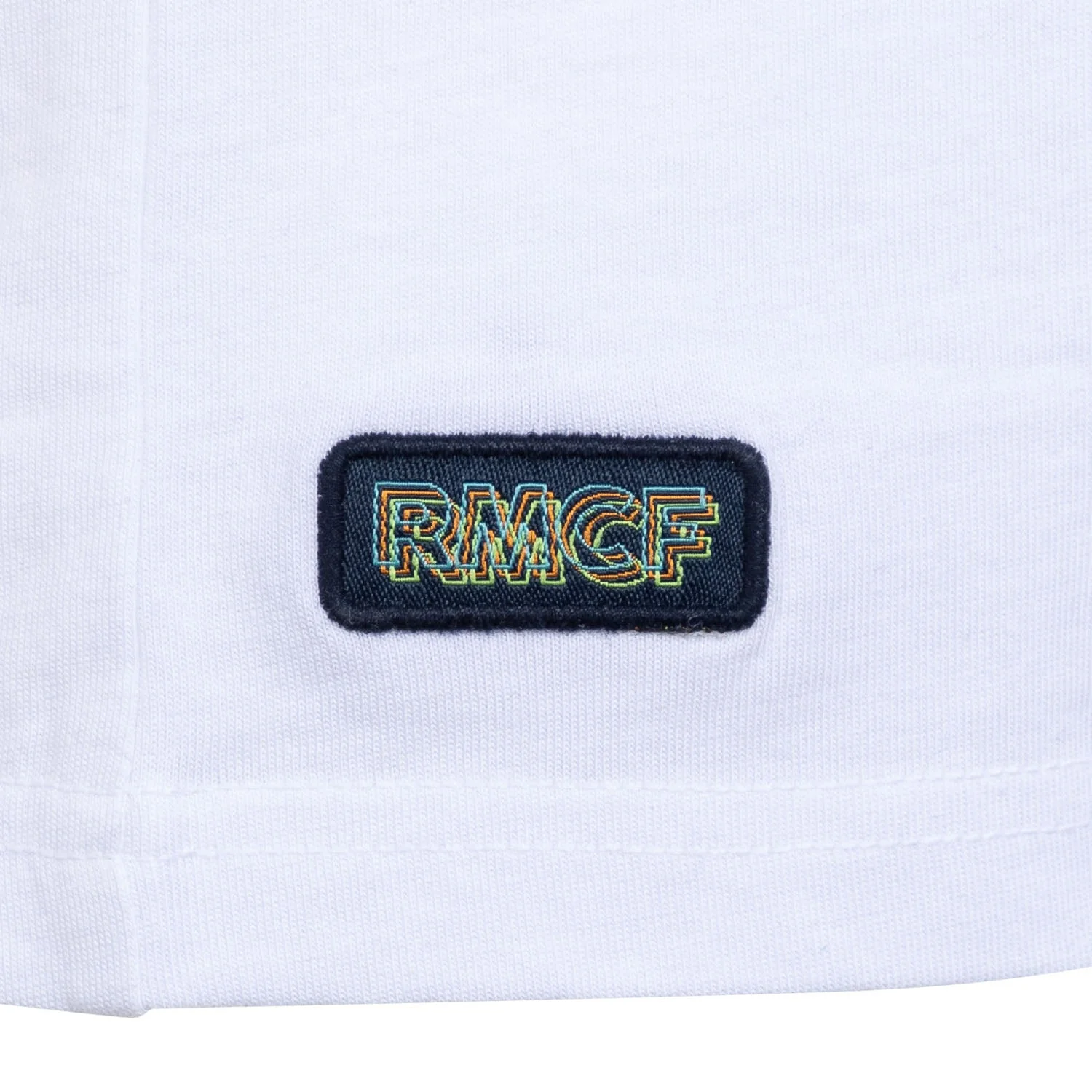 Bernabéu Neon Lights Mens RMCF Print T-Shirt White - Image 5