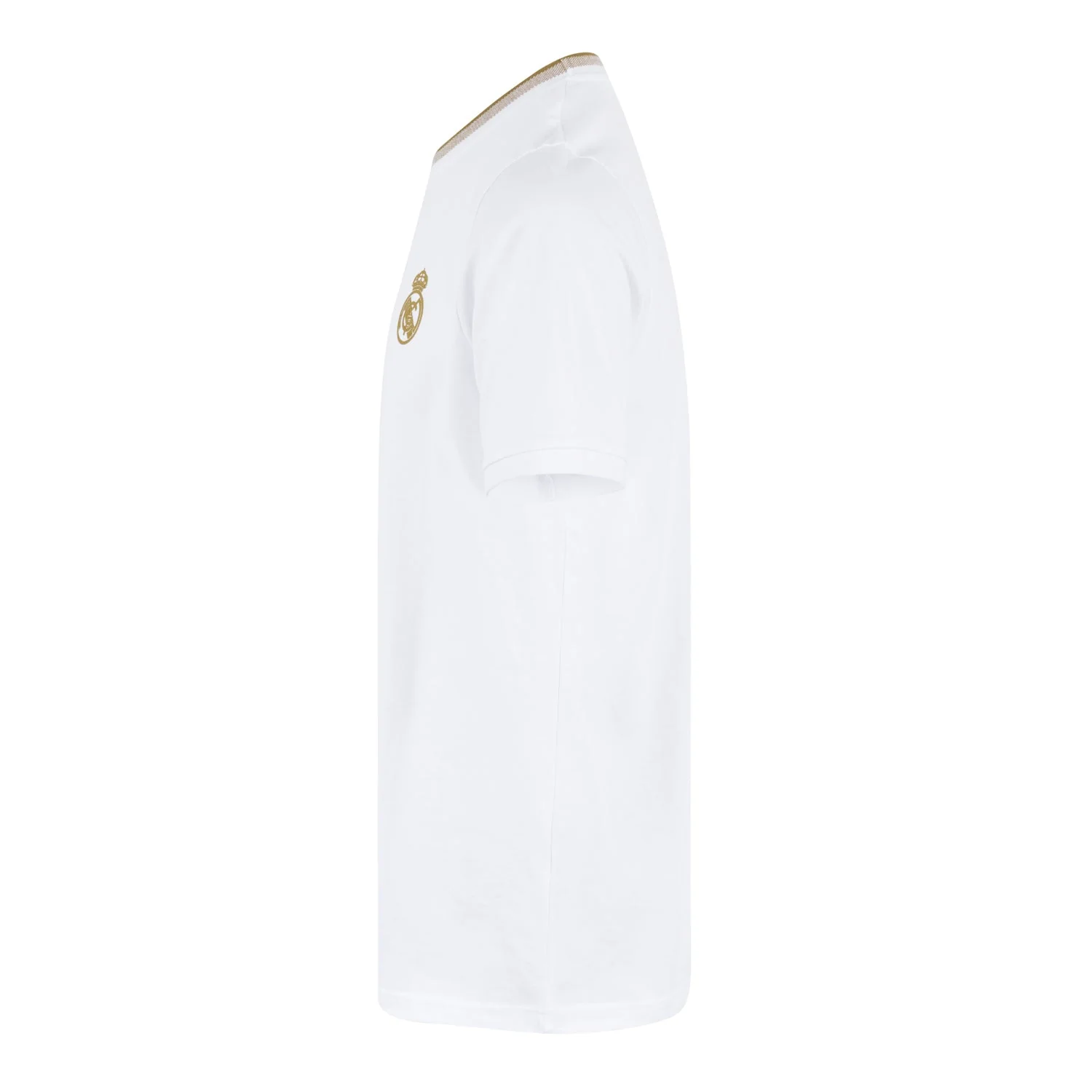 Mens White & Gold T-Shirt - Image 5