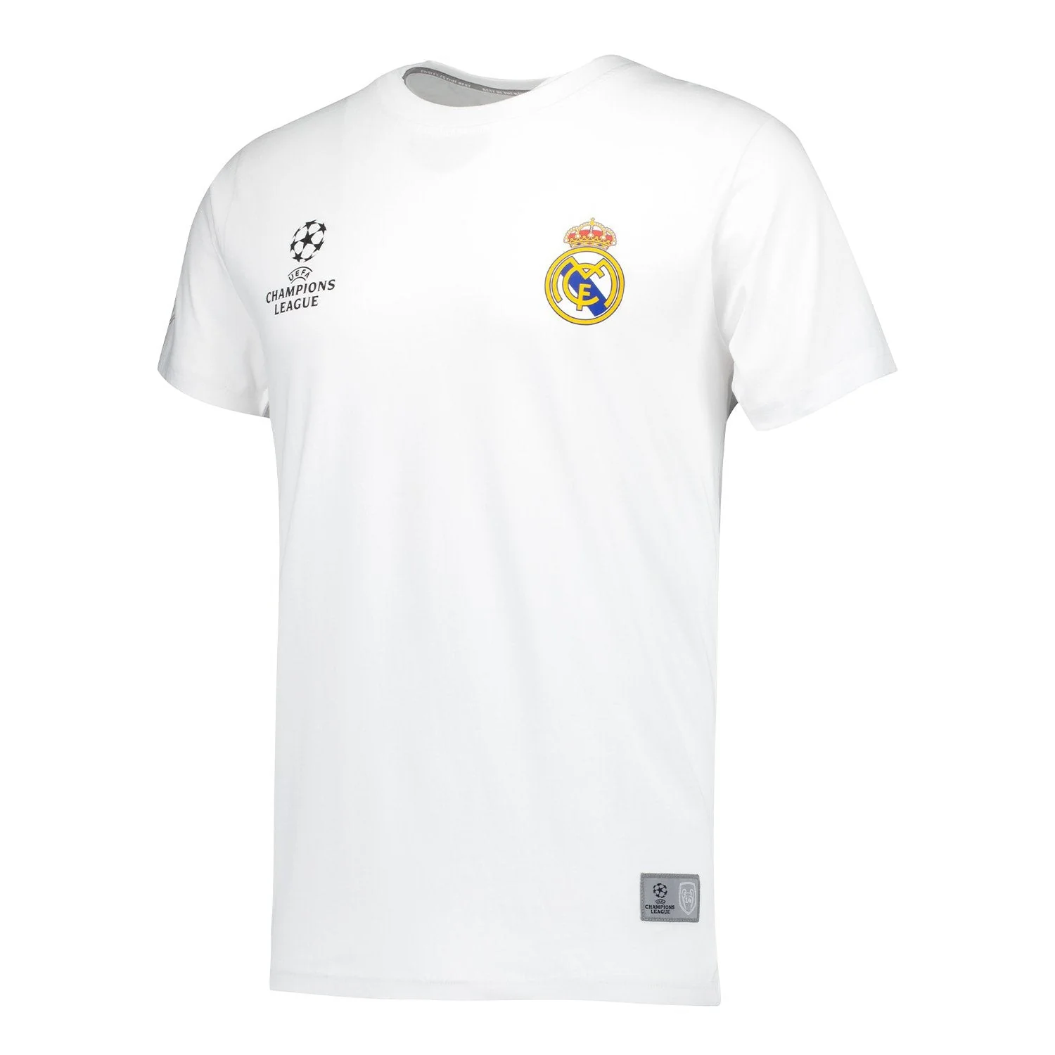 Mens UCL 14 Champions T-Shirt White - Image 2
