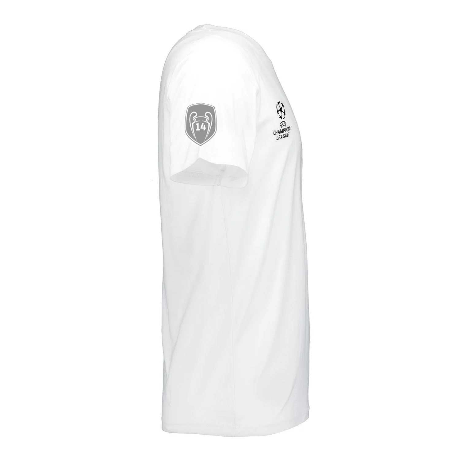 Mens UCL 14 Champions T-Shirt White - Image 3