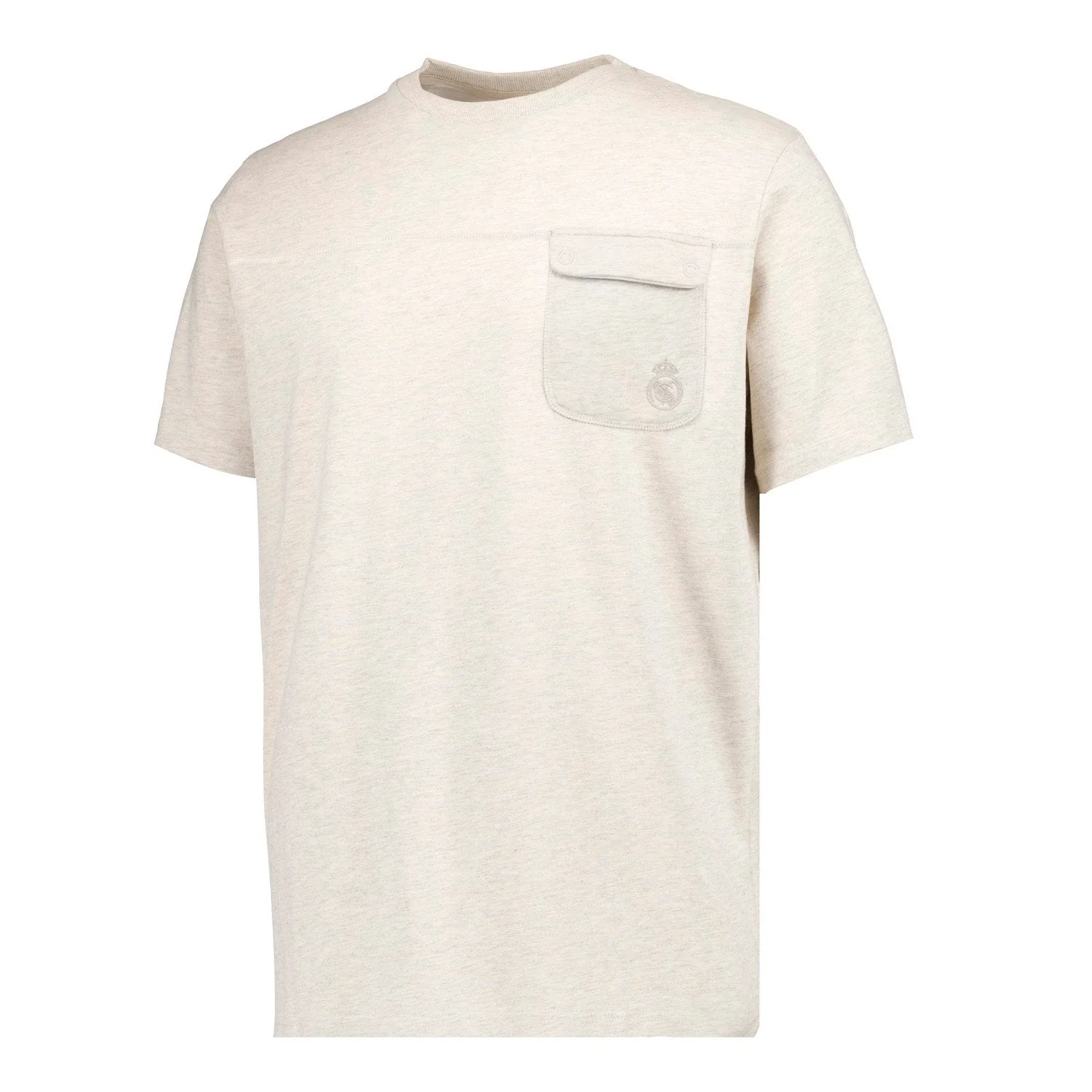 Men’s Plum Noir Cream Pocket T‑Shirt - Image 2