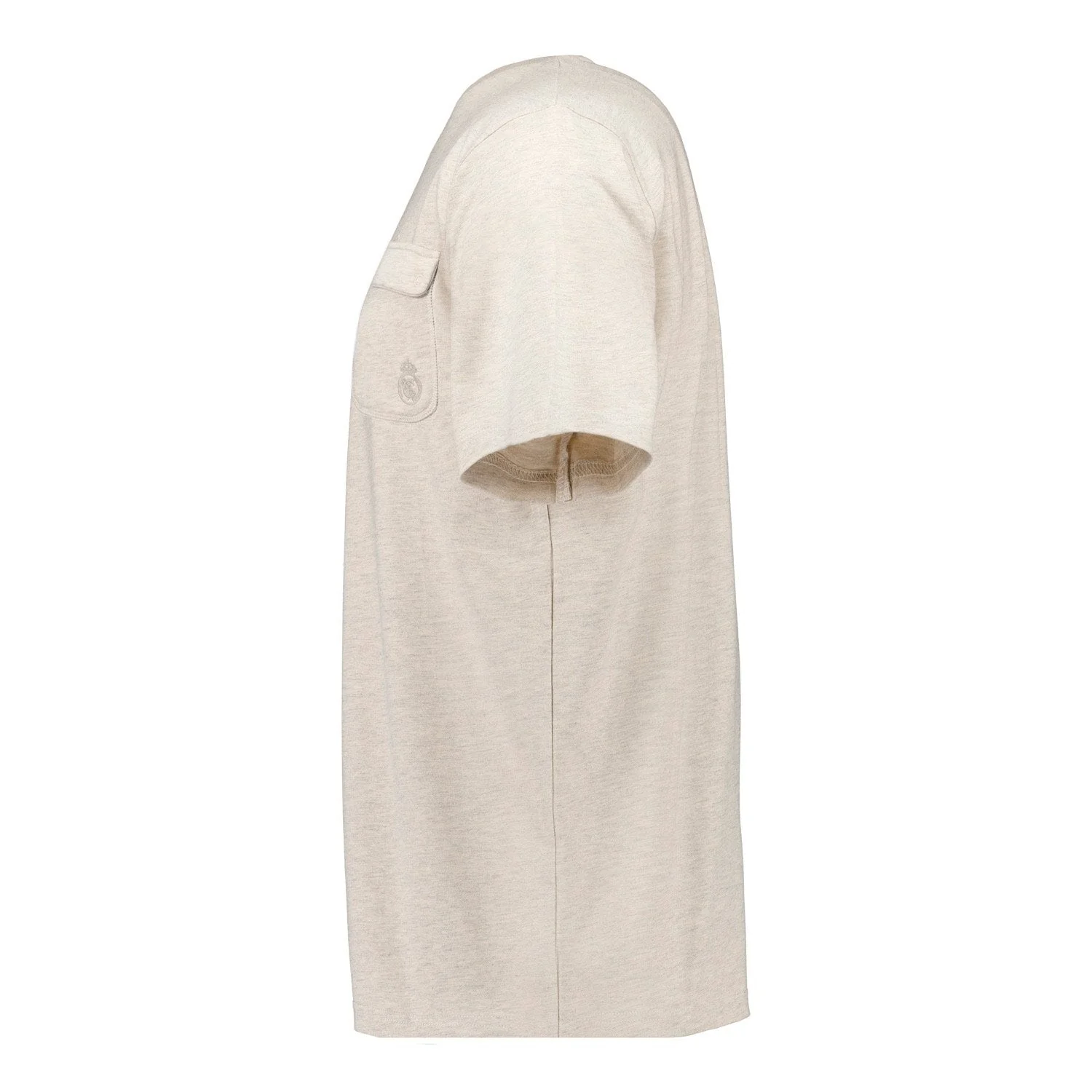Men’s Plum Noir Cream Pocket T‑Shirt - Image 3