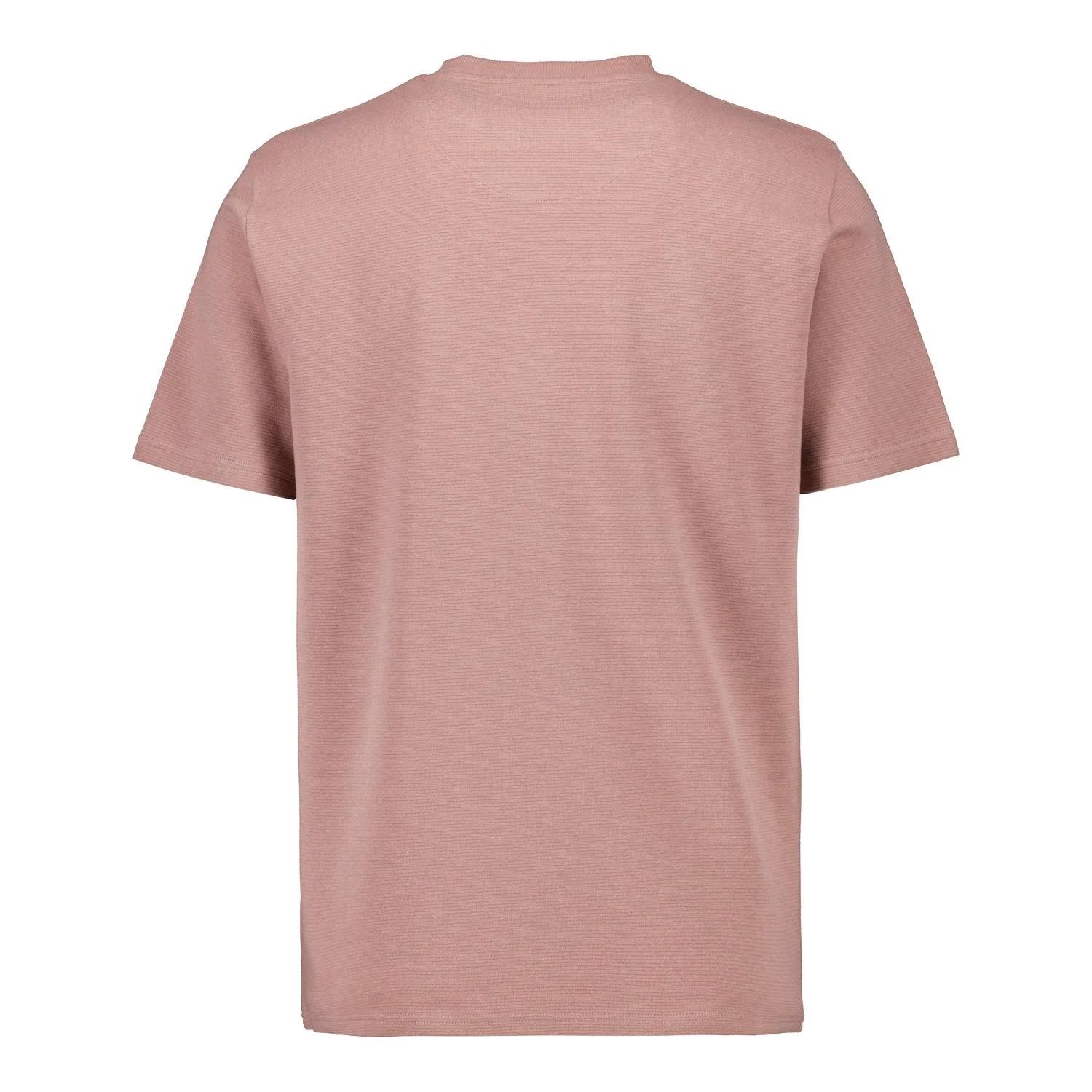 Men’s Jacquard Plum Noir & Terracotta T-Shirt - Image 5