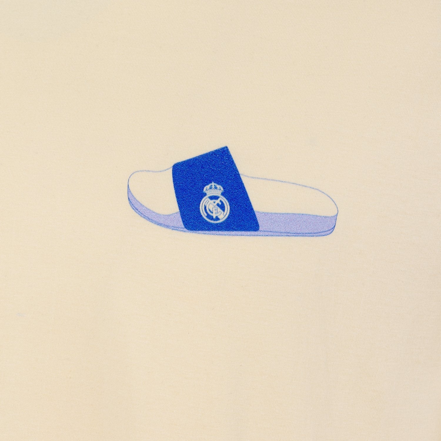 Mens Blue Summer Vibes T-Shirt Beige - Image 4