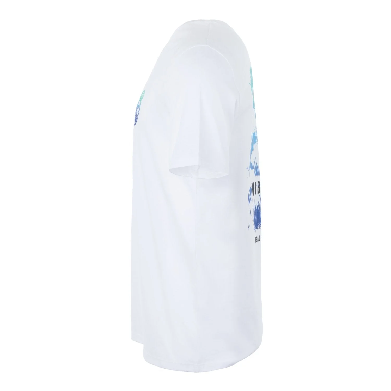 Mens Summer Palms T-Shirt White - Image 3