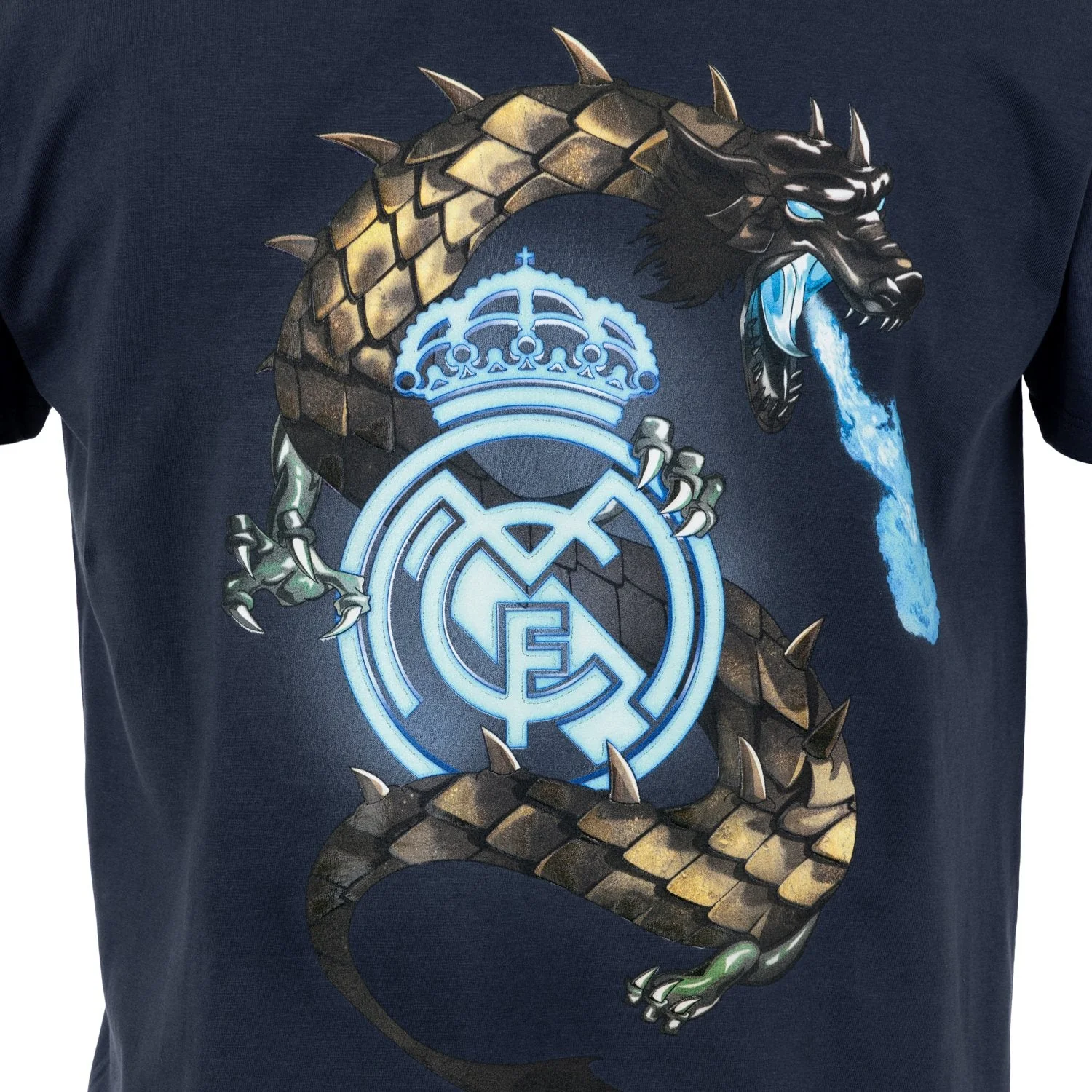 Mens Dragon T-Shirt Grey - Image 3