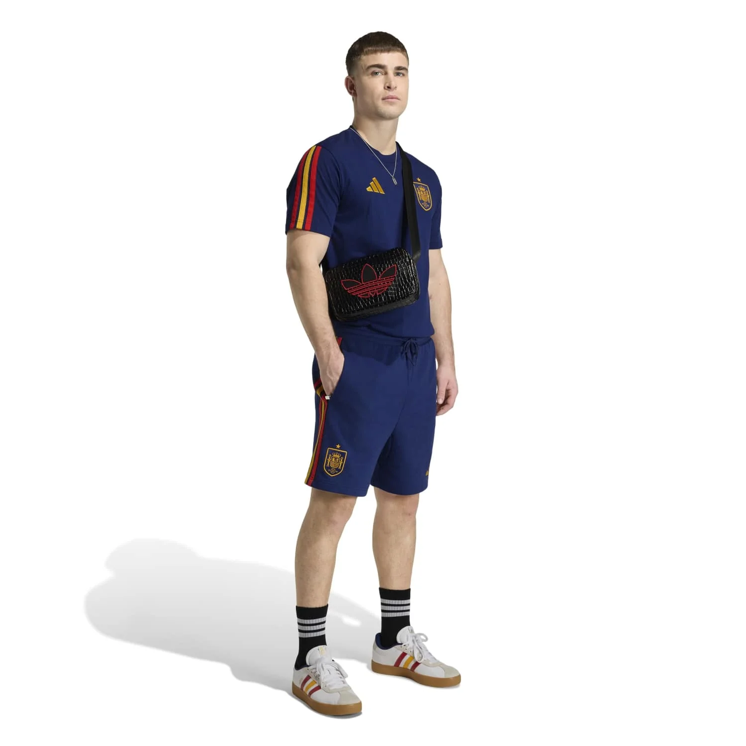 Spain Mens adidas DNA T-Shirt World Cup 2026 - Image 6