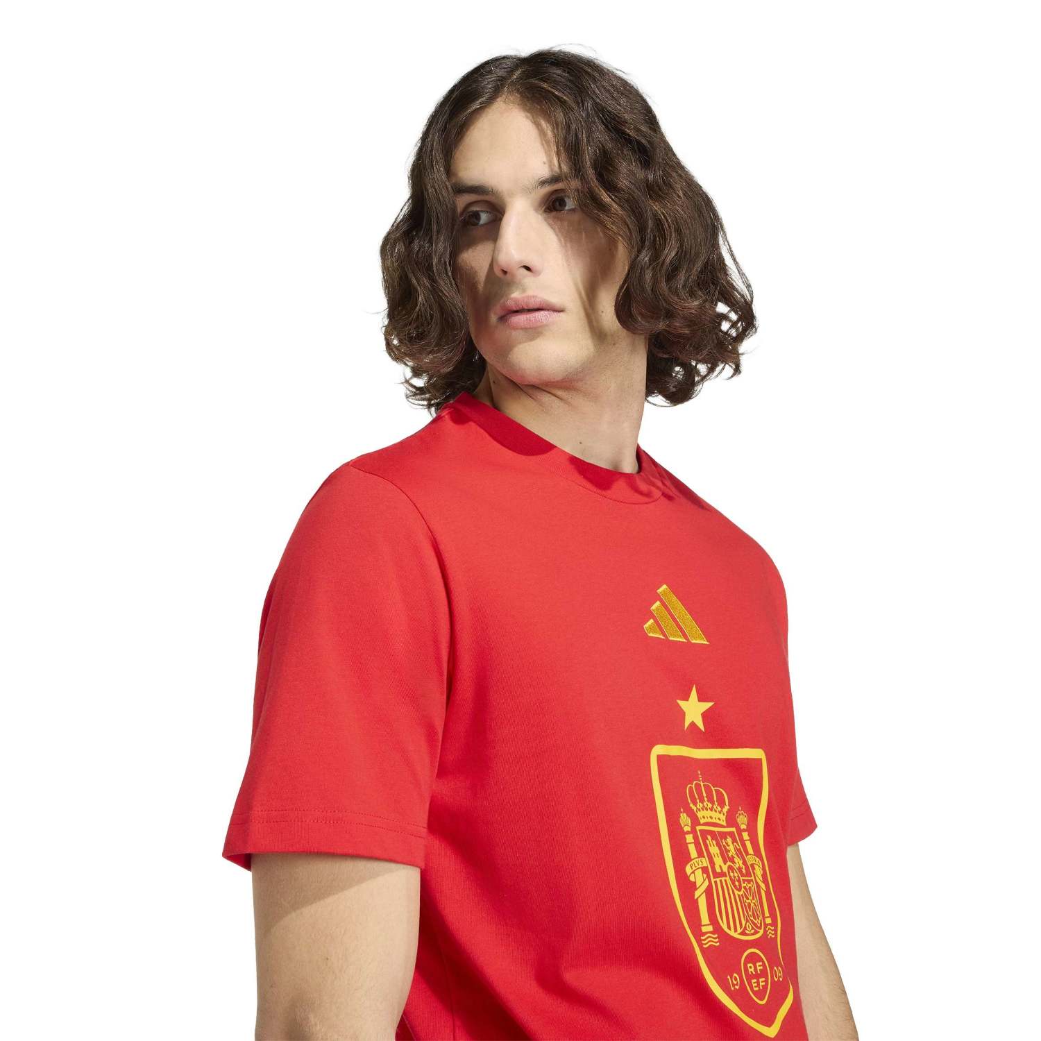 Spain Mens adidas DNA Graphic T-Shirt World Cup 2026 - Image 4