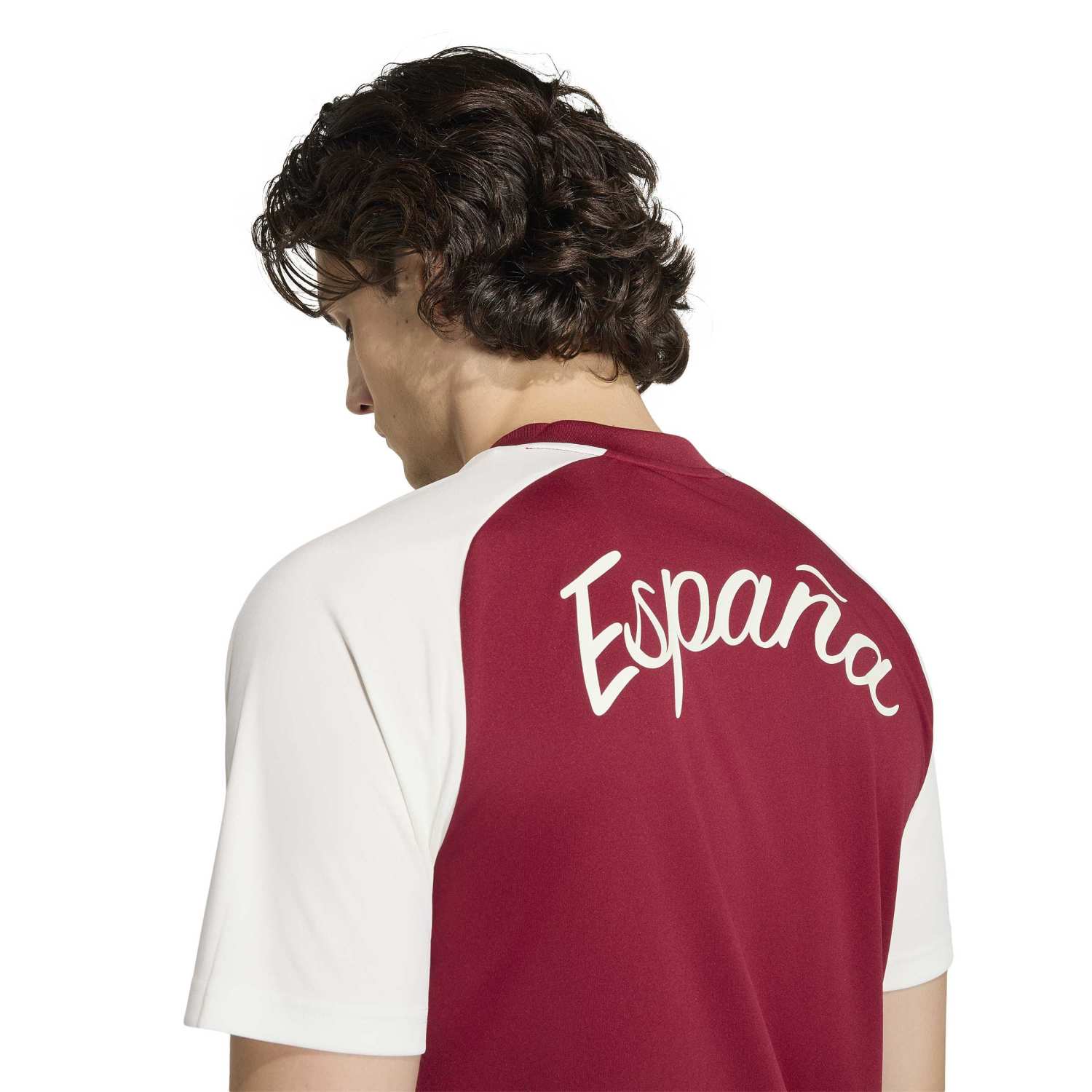 Spain Men adidas Warm-Up Away T-Shirt World Cup 2026 - Image 4