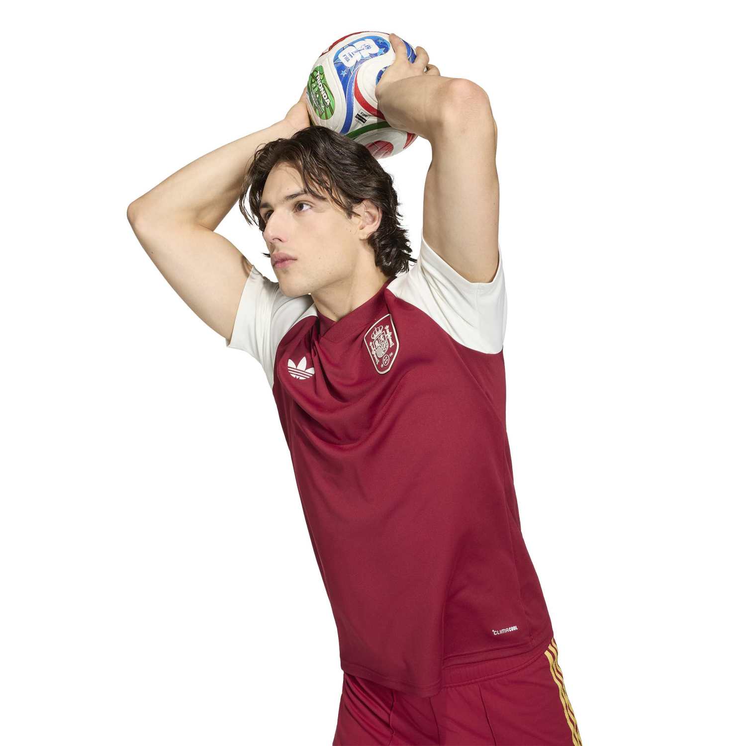 Spain Men adidas Warm-Up Away T-Shirt World Cup 2026 - Image 8