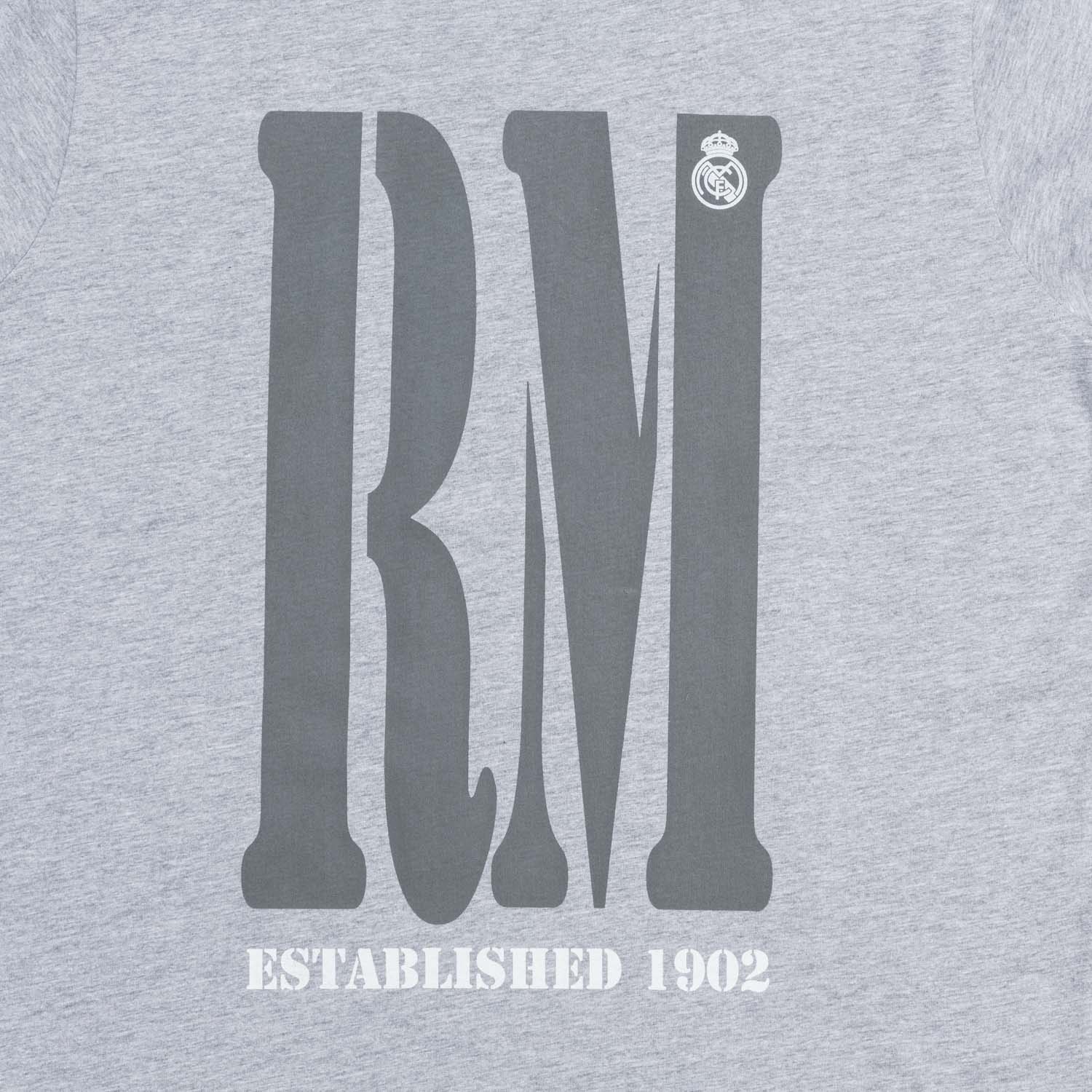 Mens RM Established T-Shirt Grey - Image 4